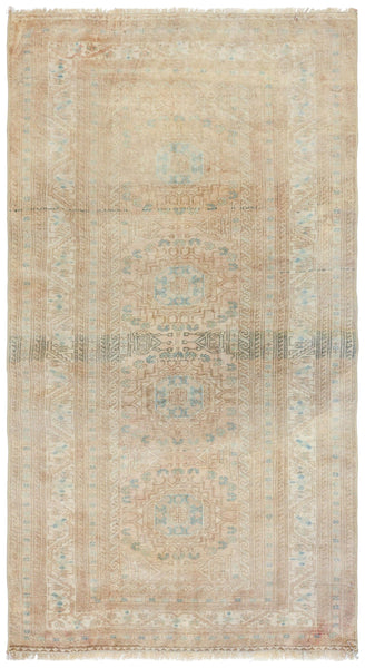 Vintage Baluchi Handwoven Tribal Rug