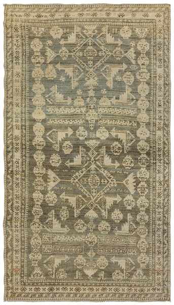 Vintage Baluchi Handwoven Tribal Rug