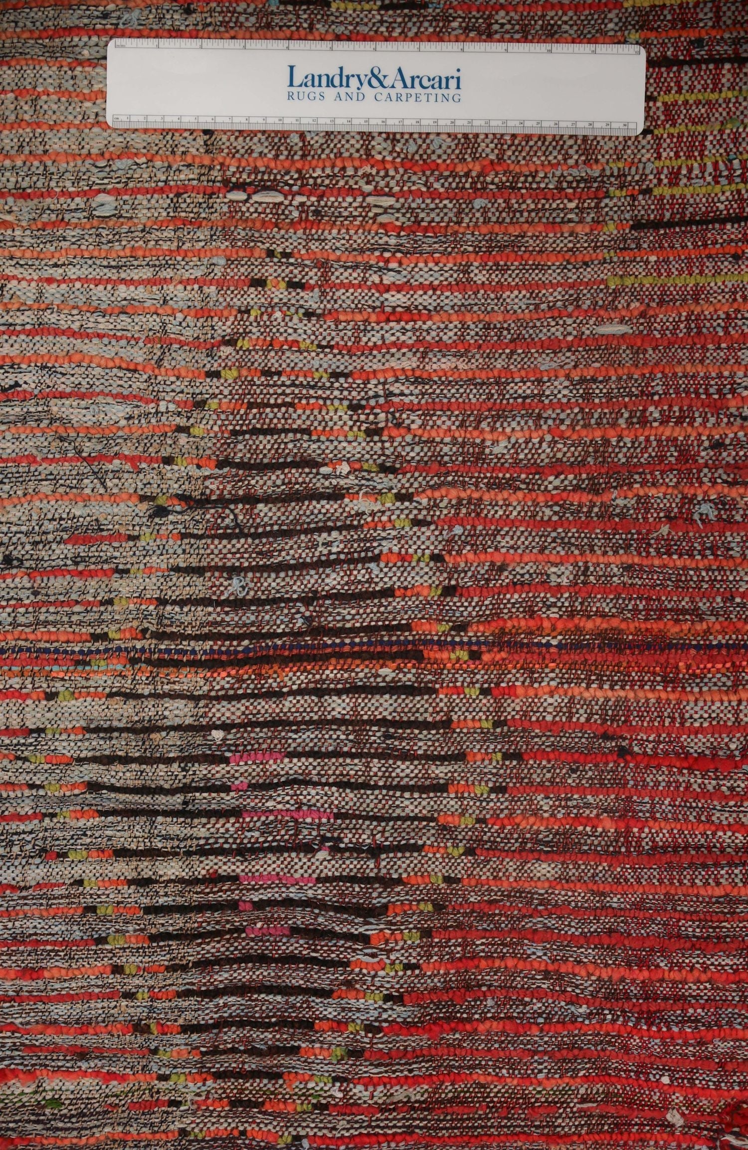 Vintage Berber Handwoven Tribal Rug, J74071