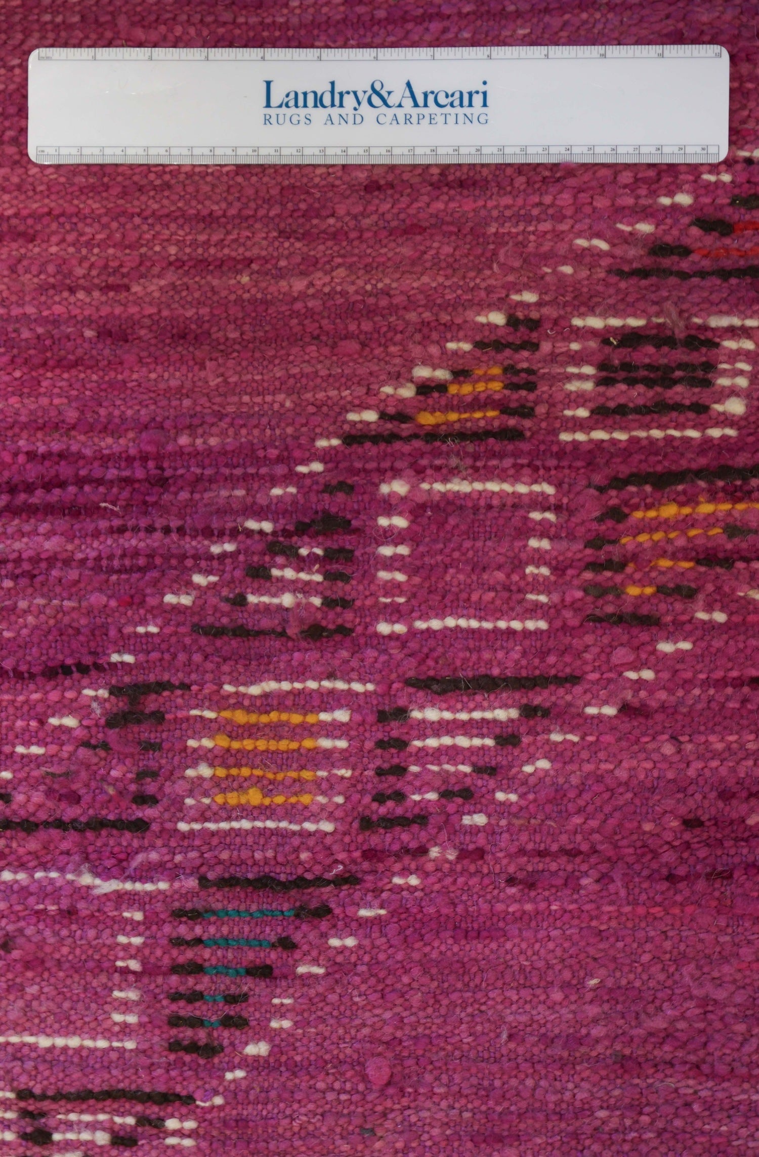 Vintage Berber Handwoven Tribal Rug, J74072