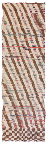 Vintage Berber Handwoven Tribal Rug