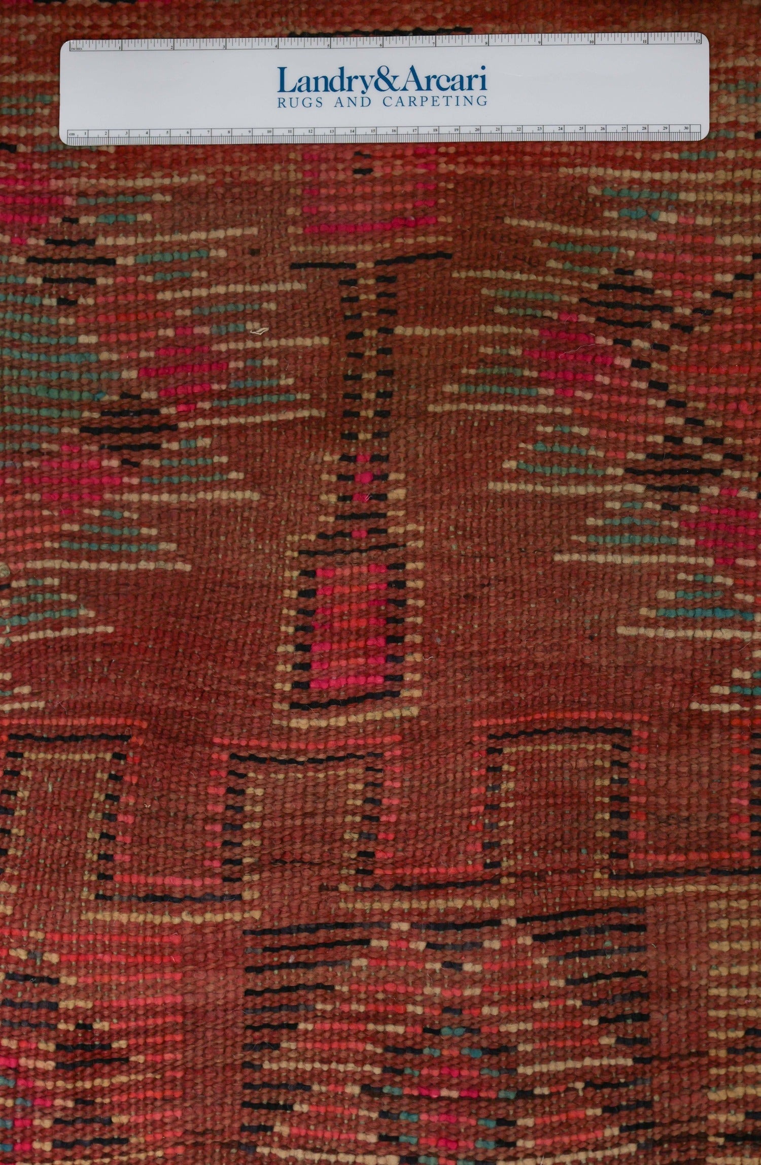 Vintage Berber Handwoven Tribal Rug, J74082