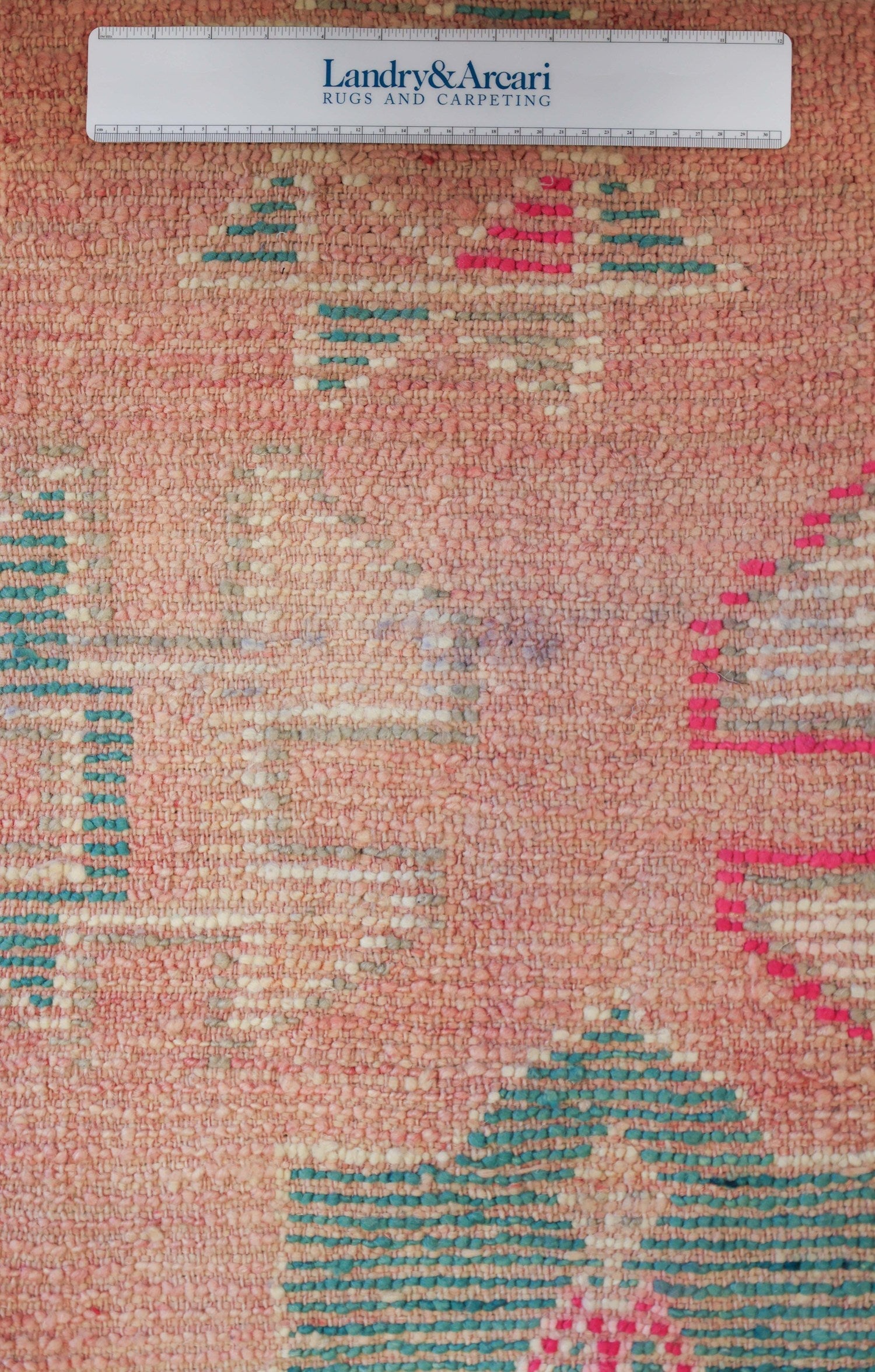 Vintage Berber Handwoven Tribal Rug, J74097