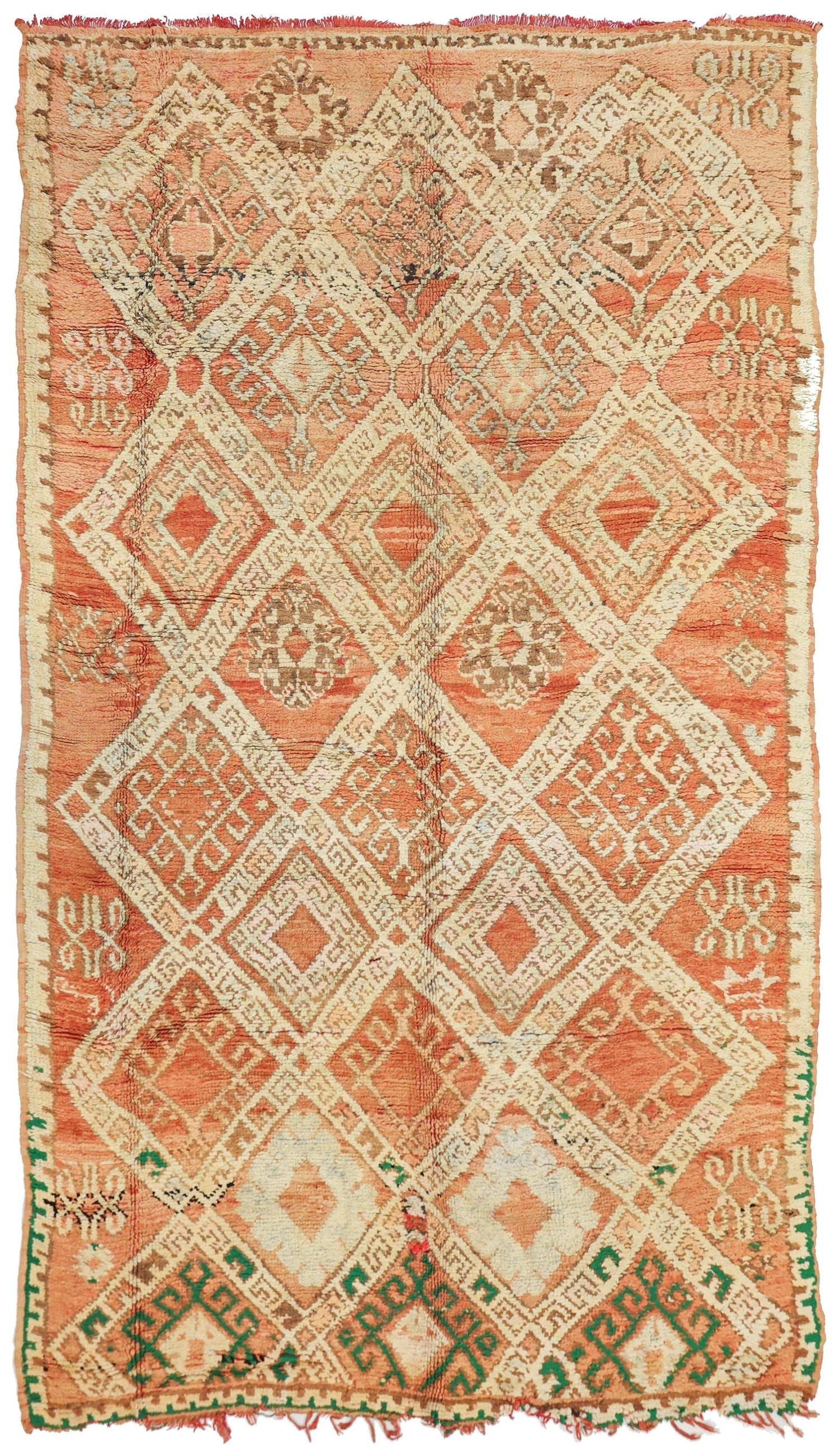 Berber Handwoven Tribal Rug