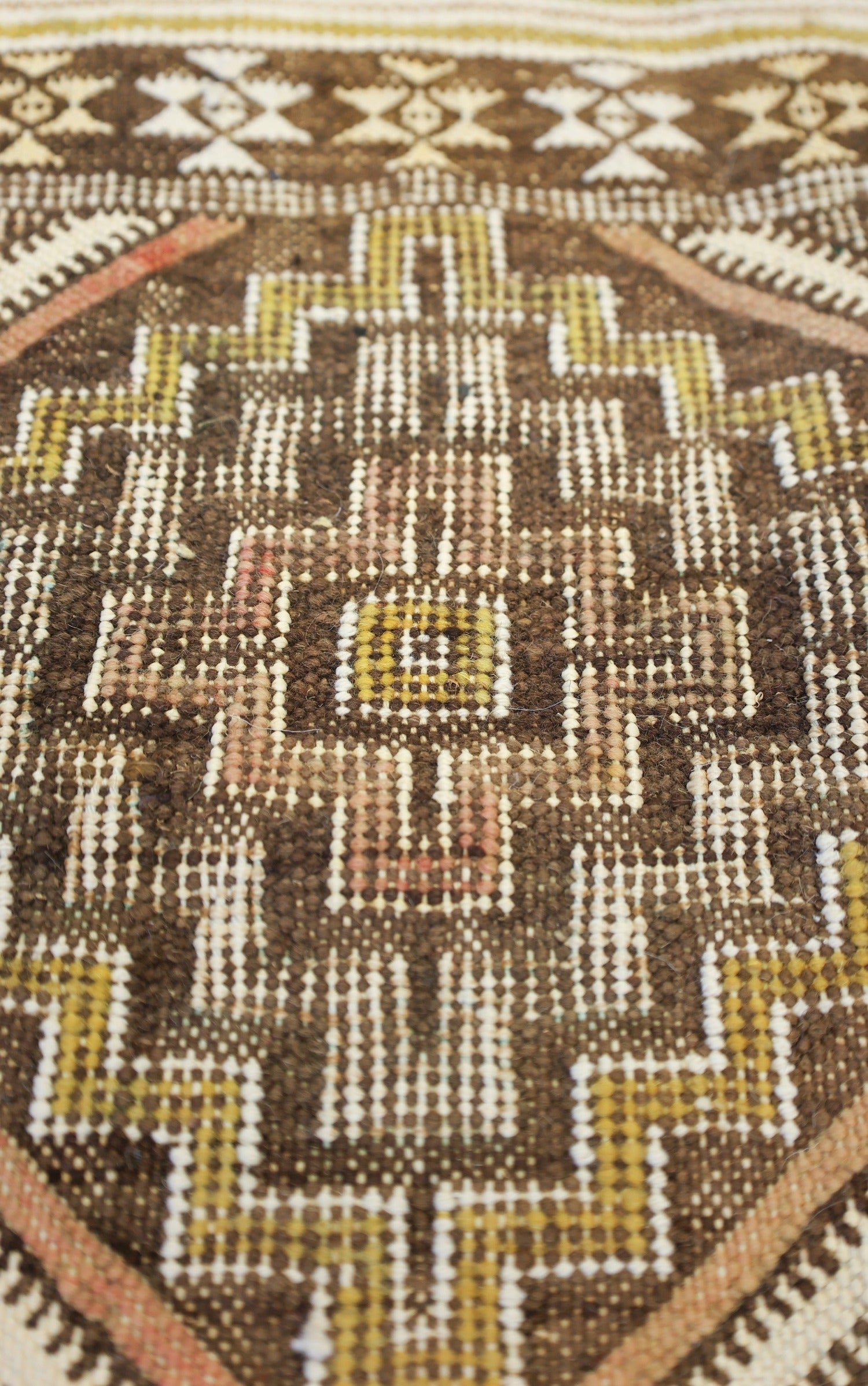 Berber Handwoven Tribal Rug, J74278