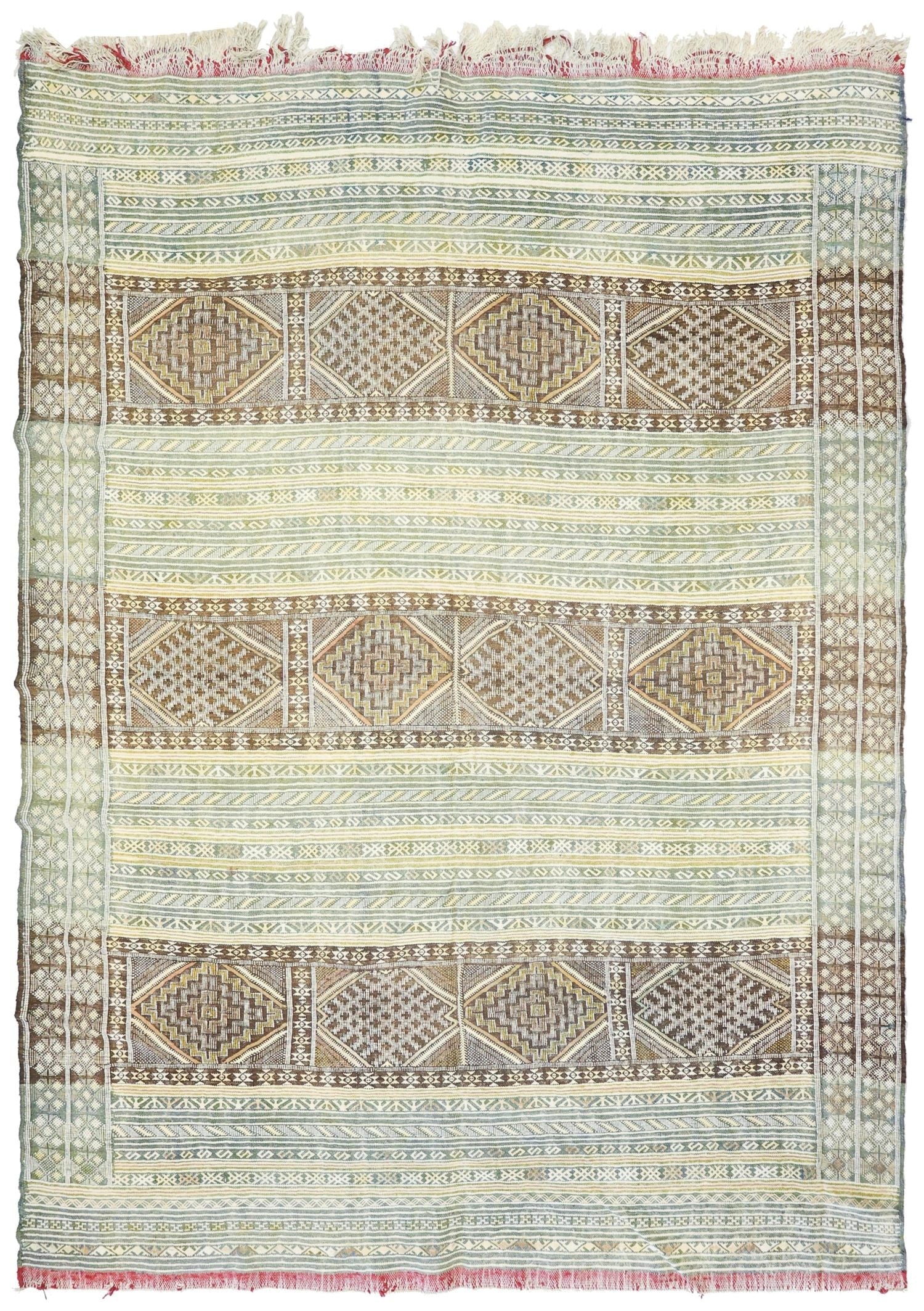 Berber Handwoven Tribal Rug