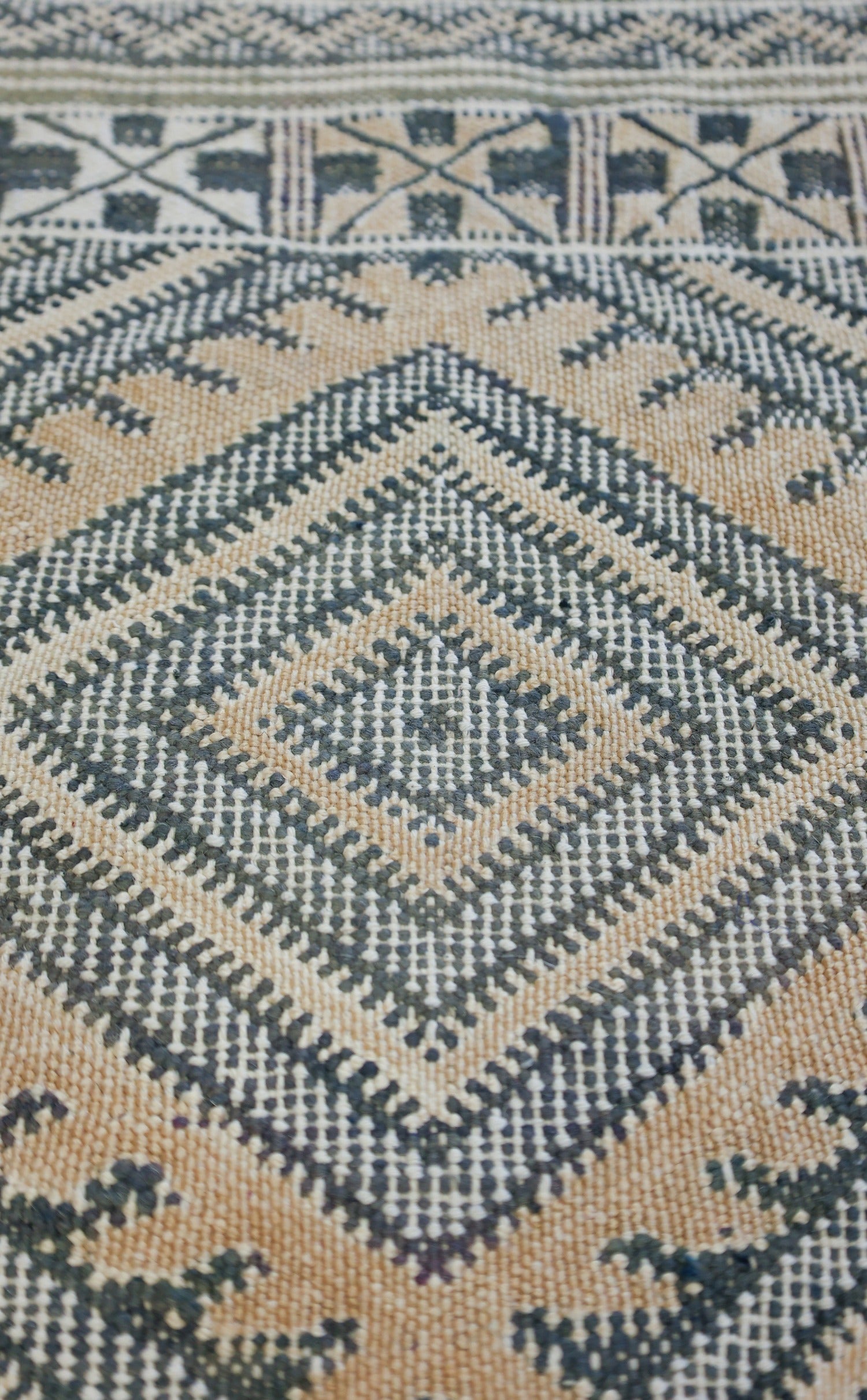 Berber Handwoven Tribal Rug, J74296