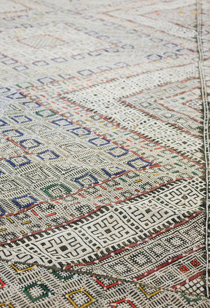 Berber Handwoven Tribal Rug, J74299