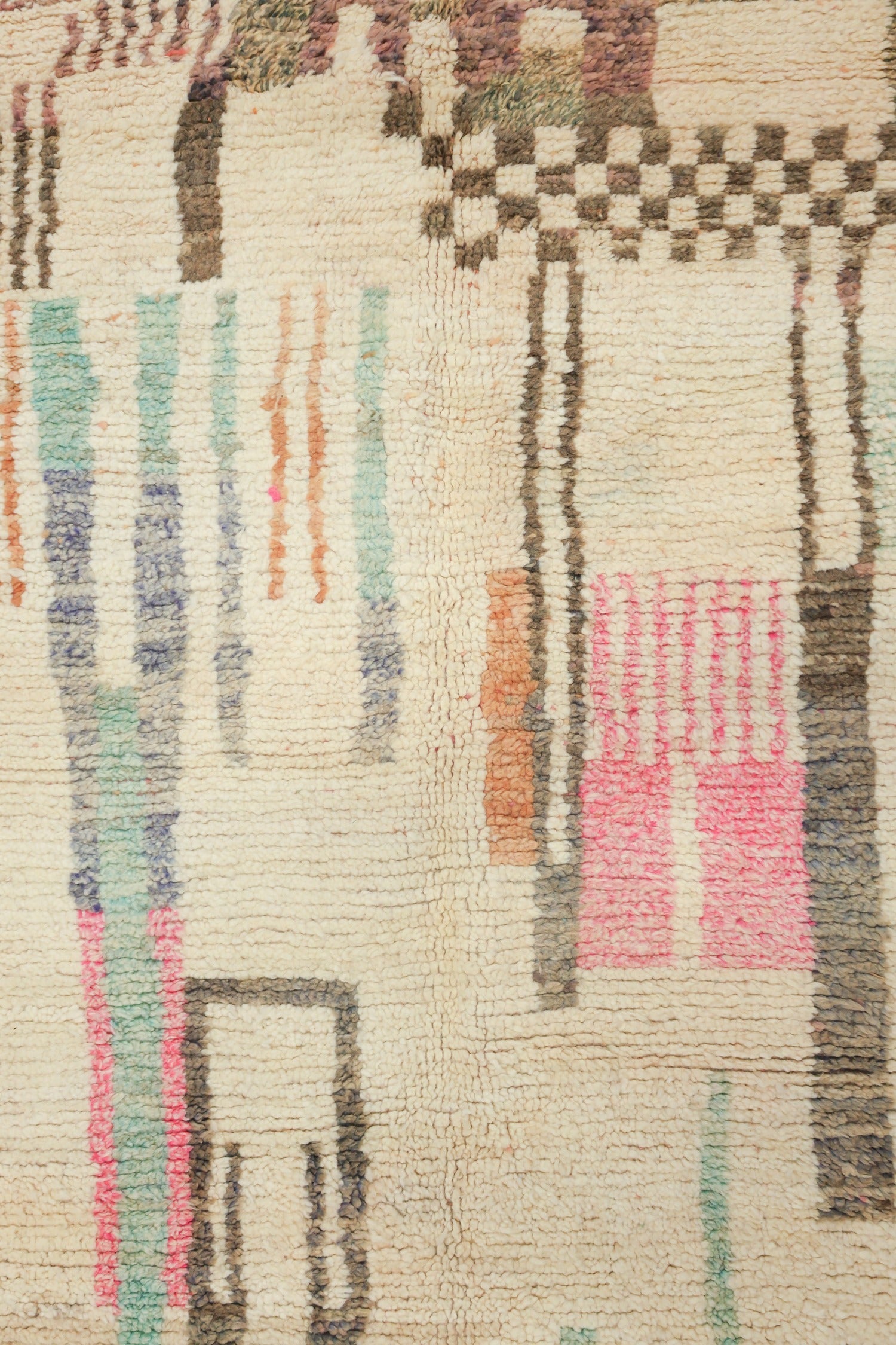 Berber Handwoven Tribal Rug, J75019