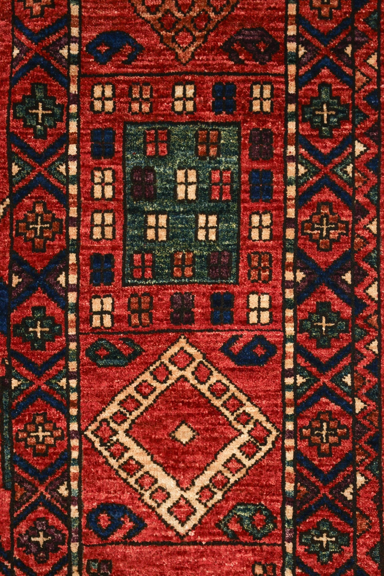 Beshir Handwoven Tribal Rug, J74908