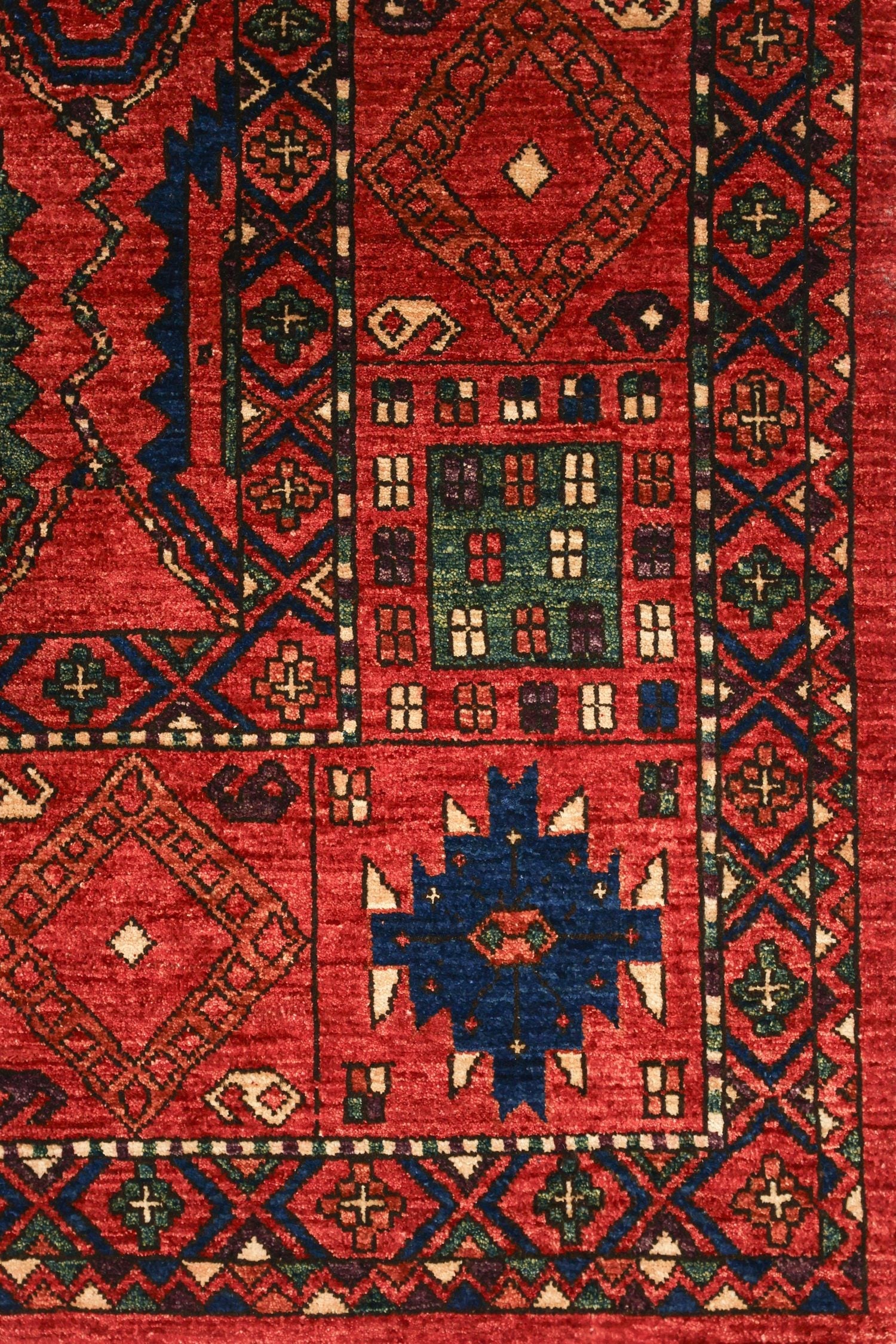 Beshir Handwoven Tribal Rug, J74908