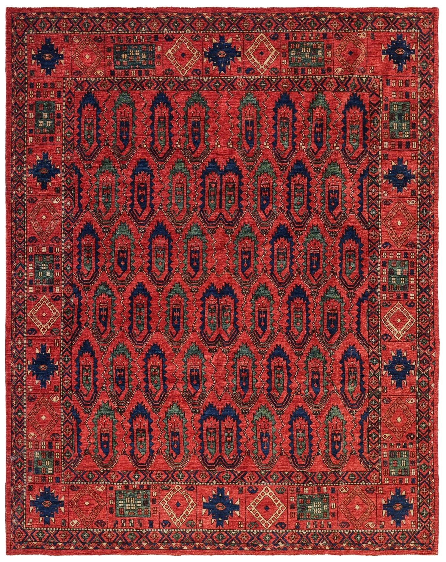 Beshir Handwoven Tribal Rug