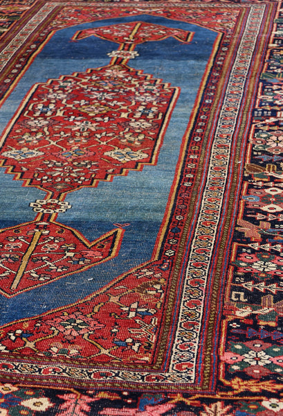 Antique Bijar Handwoven Tribal Rug, JF8753