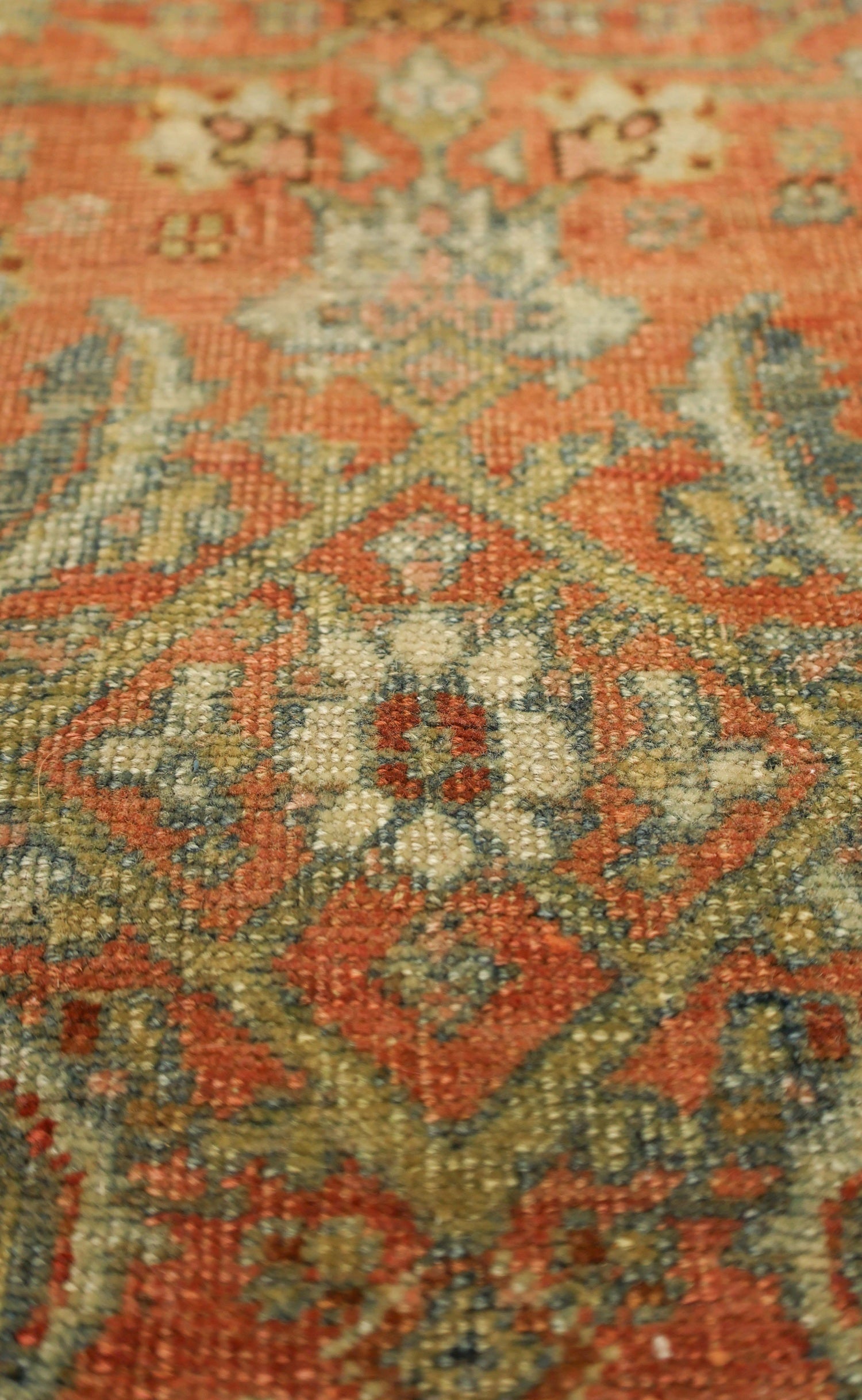 Vintage Bijar Handwoven Tribal Rug, J70685