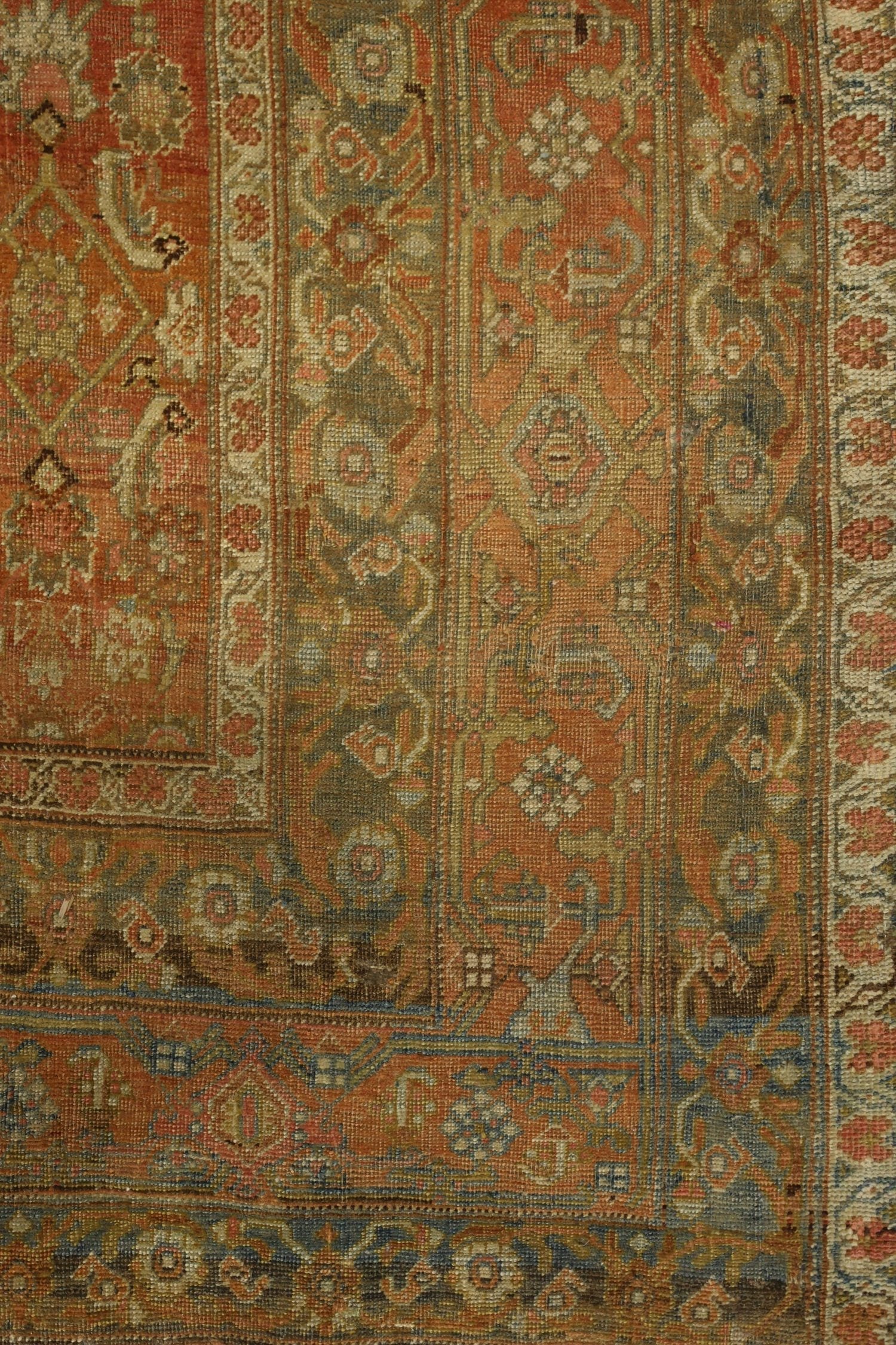 Vintage Bijar Handwoven Tribal Rug, J70685