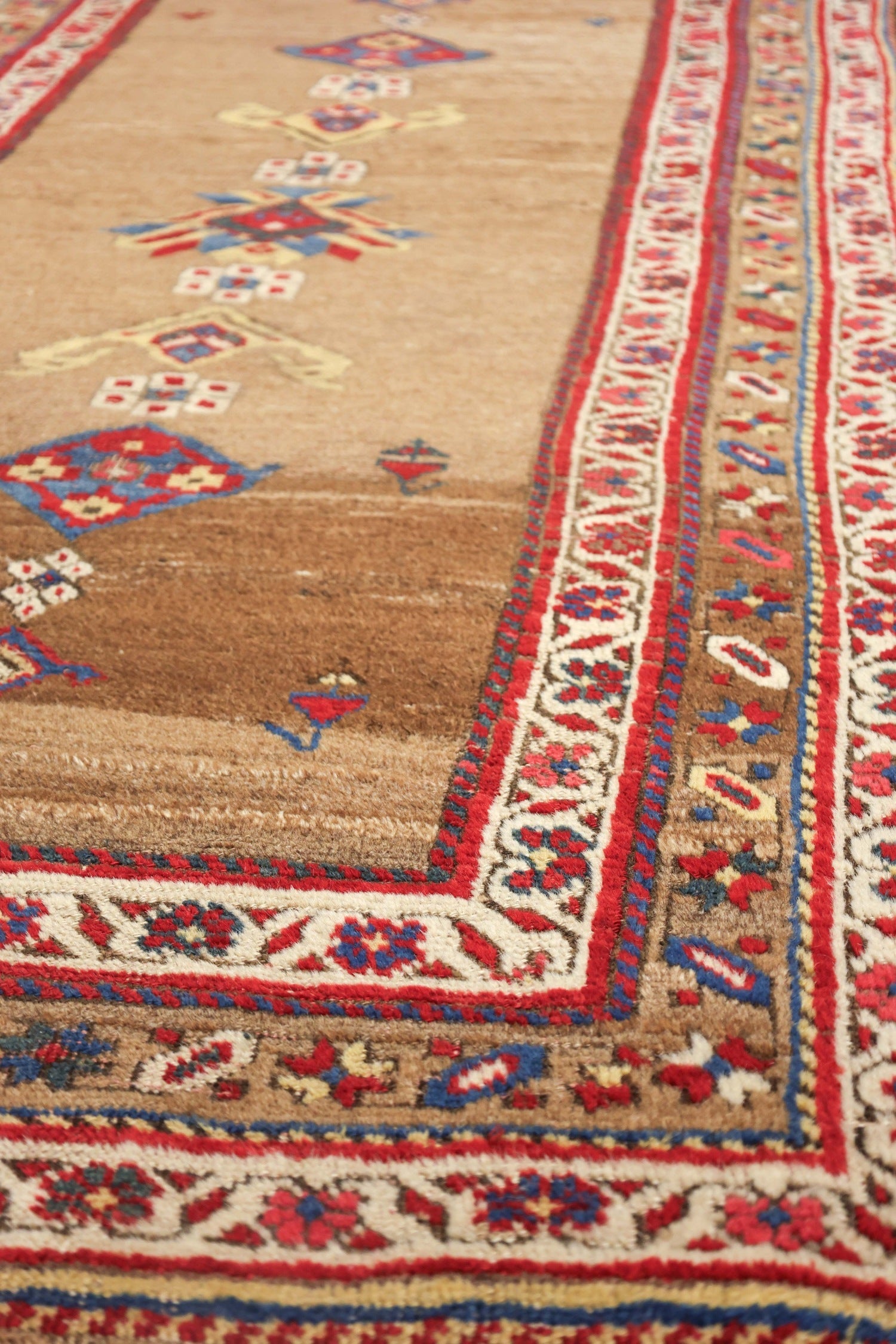 Antique Bijar Handwoven Tribal Rug, J73850