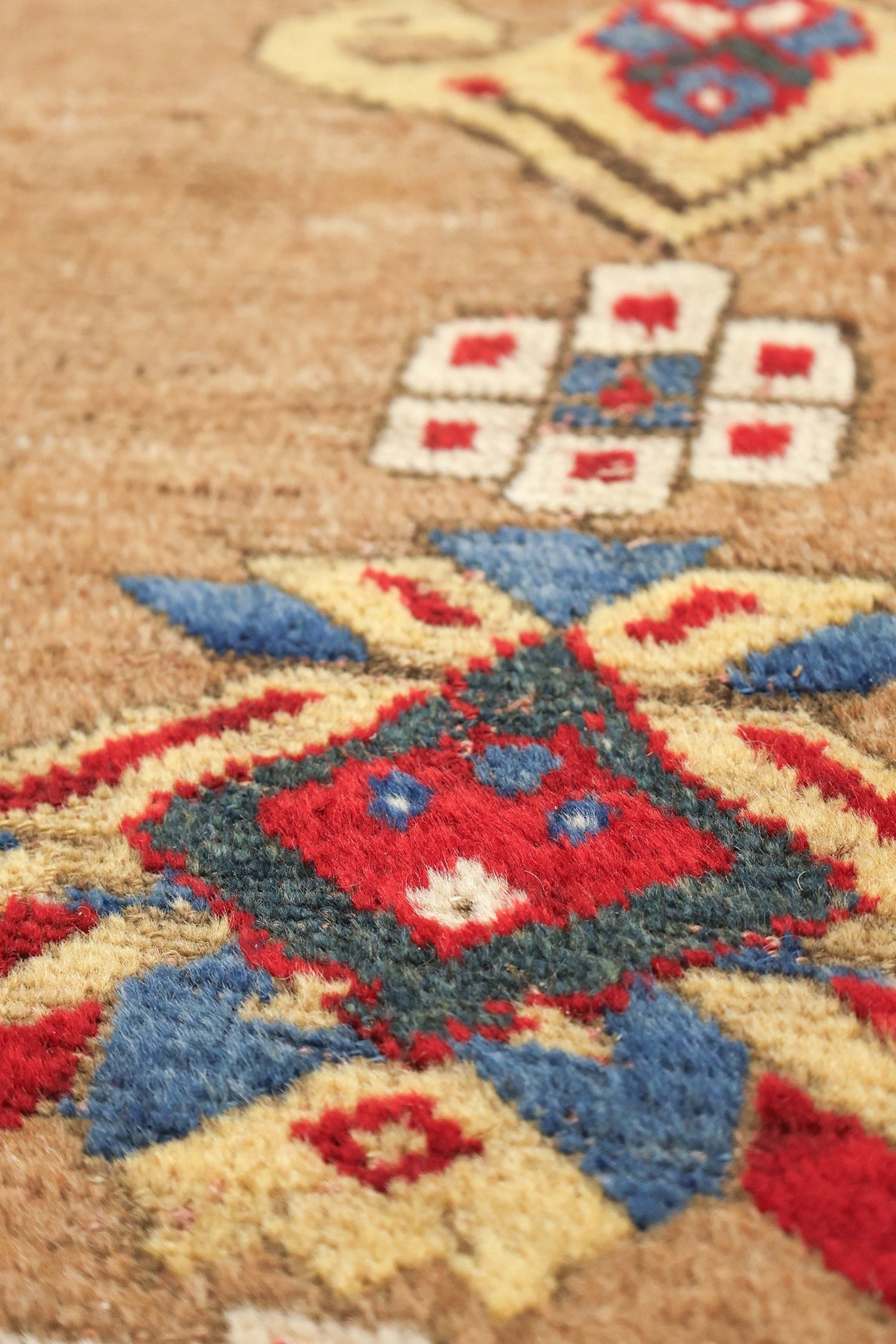 Antique Bijar Handwoven Tribal Rug, J73850