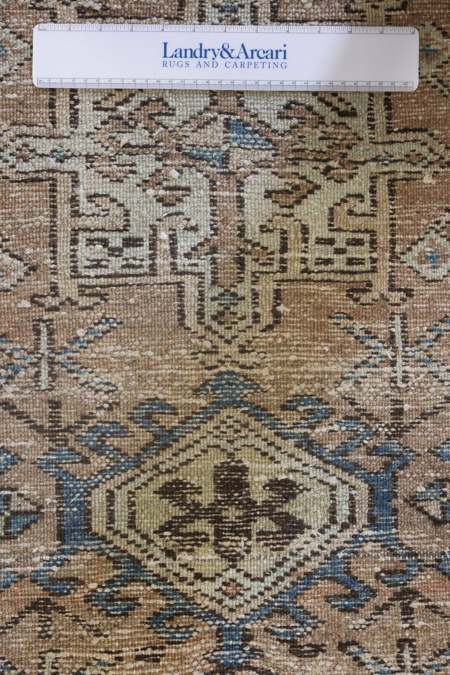 Vintage Bijar Handwoven Tribal Rug, J75126