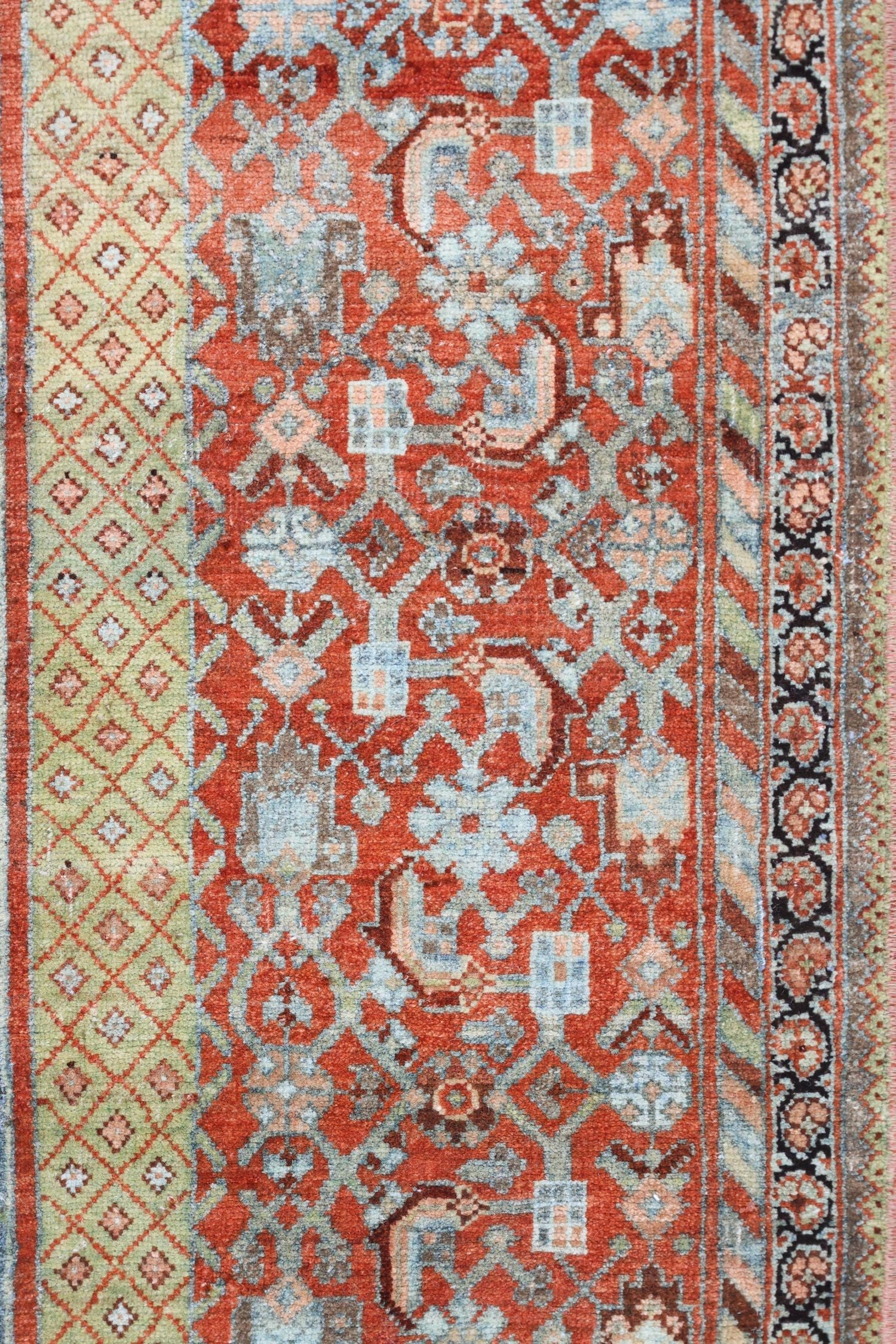 Vintage Bijar Handwoven Tribal Rug, J76521