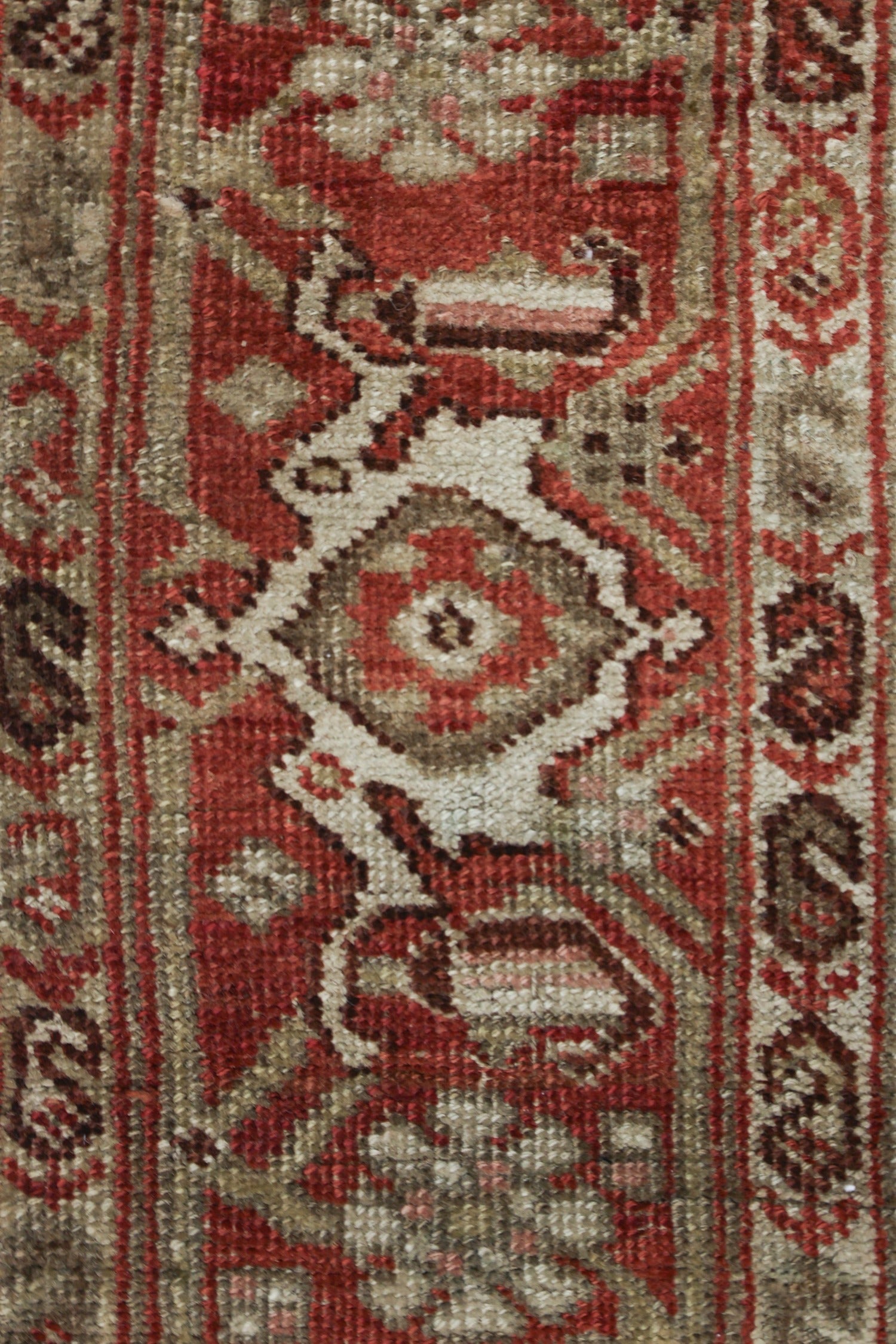 Vintage Bijar Handwoven Tribal Rug, J76613