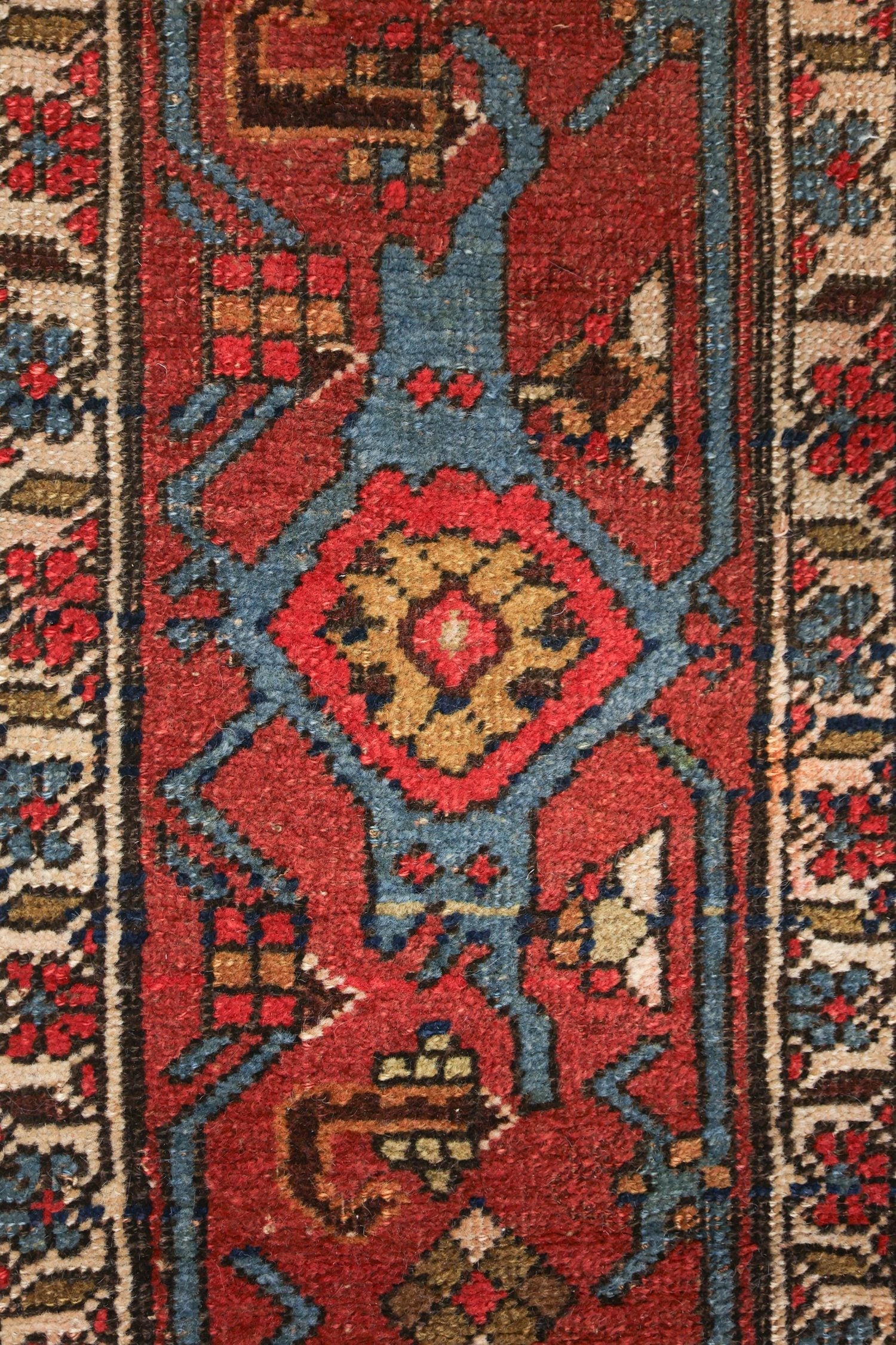 Antique Bijar Handwoven Tribal Rug, JF8681