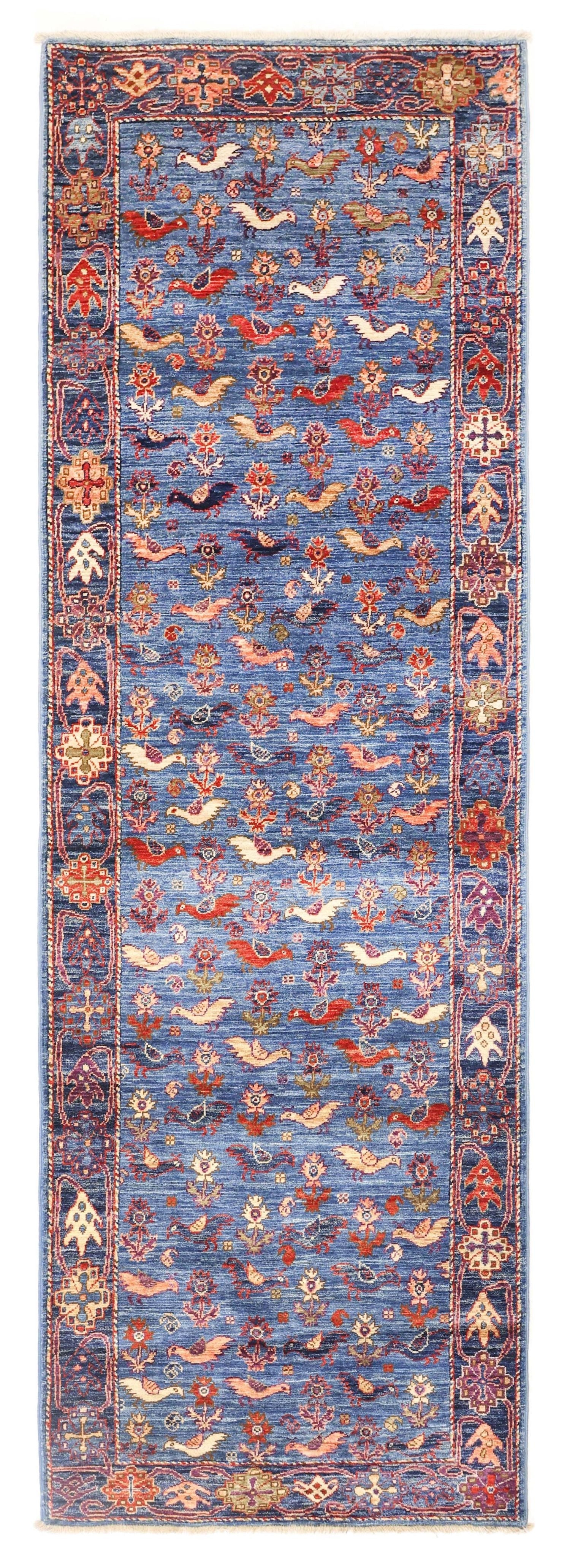 Bird Khamseh Handwoven Tribal Rug