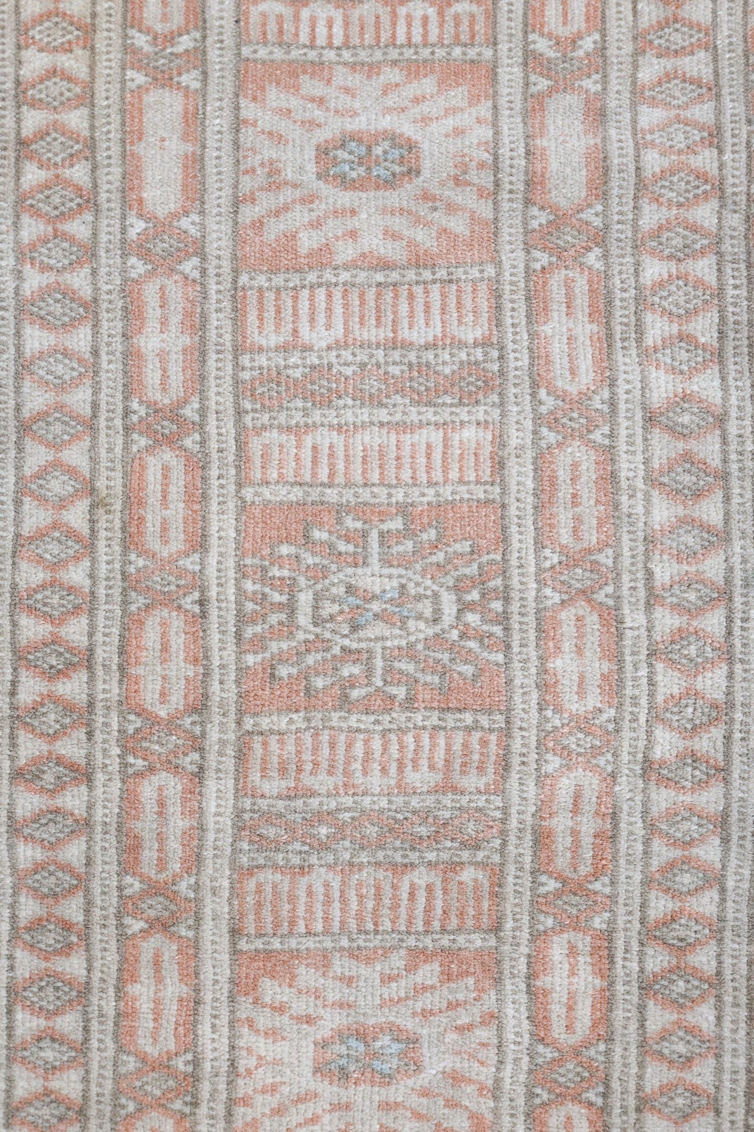 Vintage Bokhara Handwoven Tribal Rug, J68245