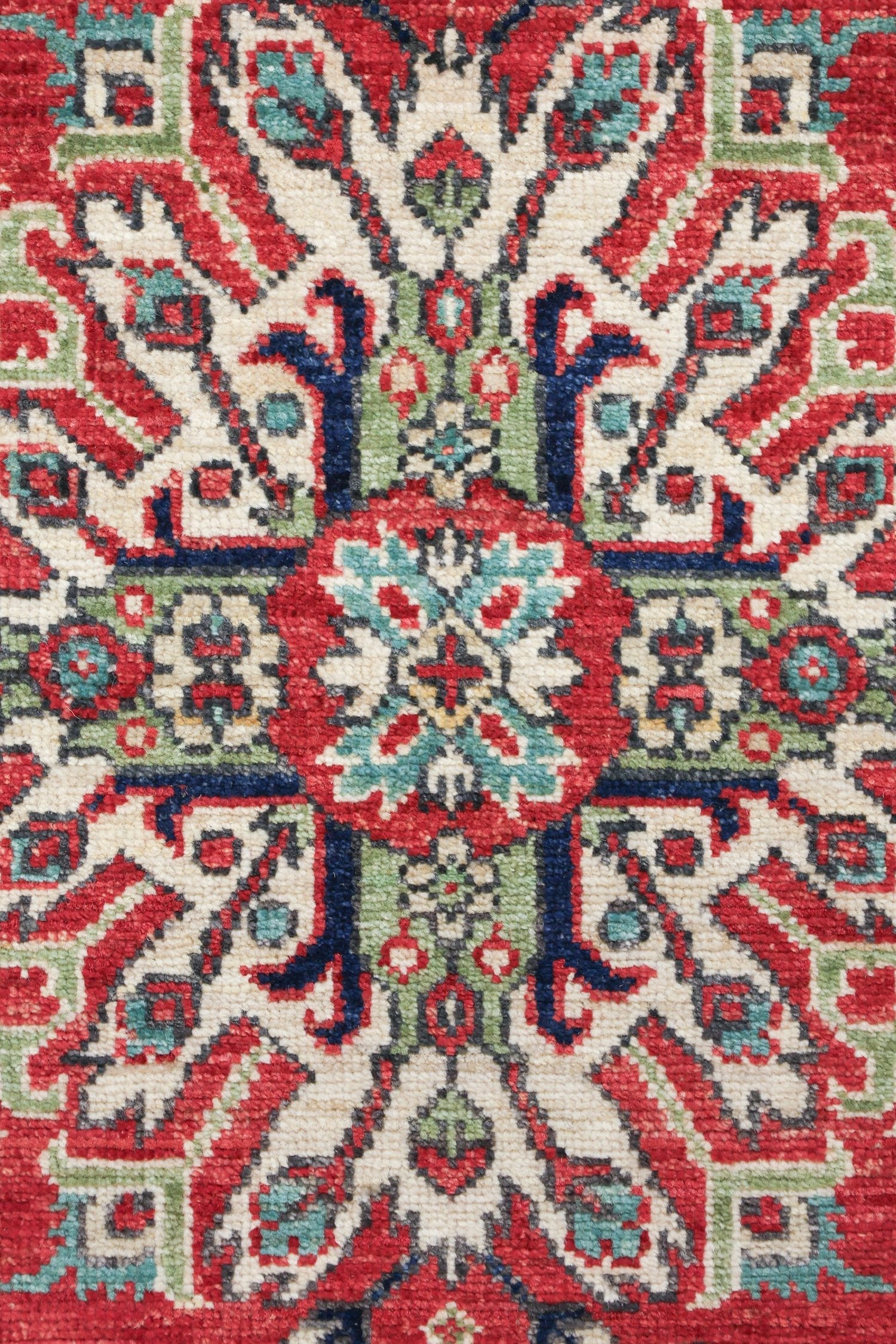 Antique Eagle Kazak Handwoven Tribal Rug, J74716