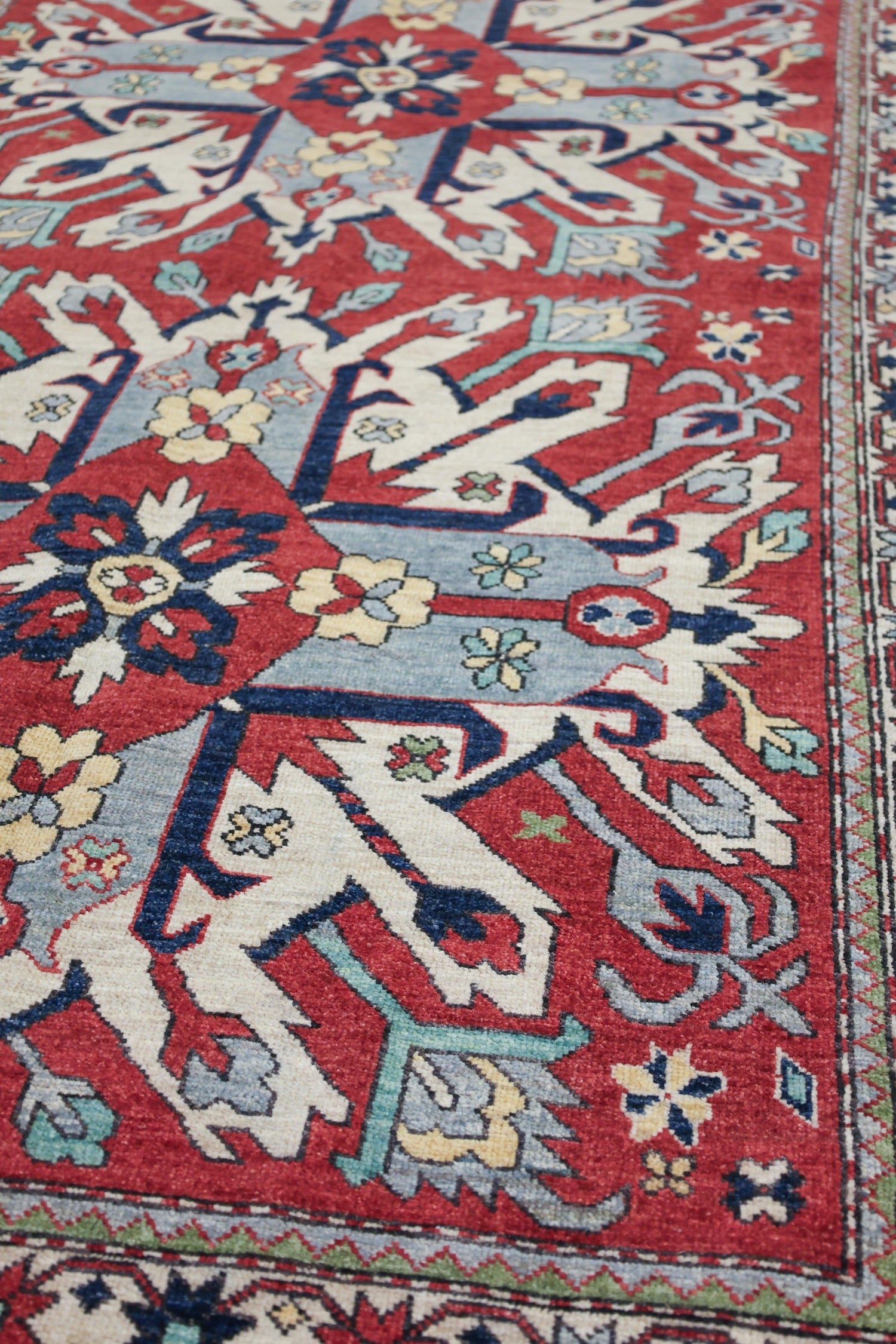 Kazak Handwoven Tribal Rug, J74727