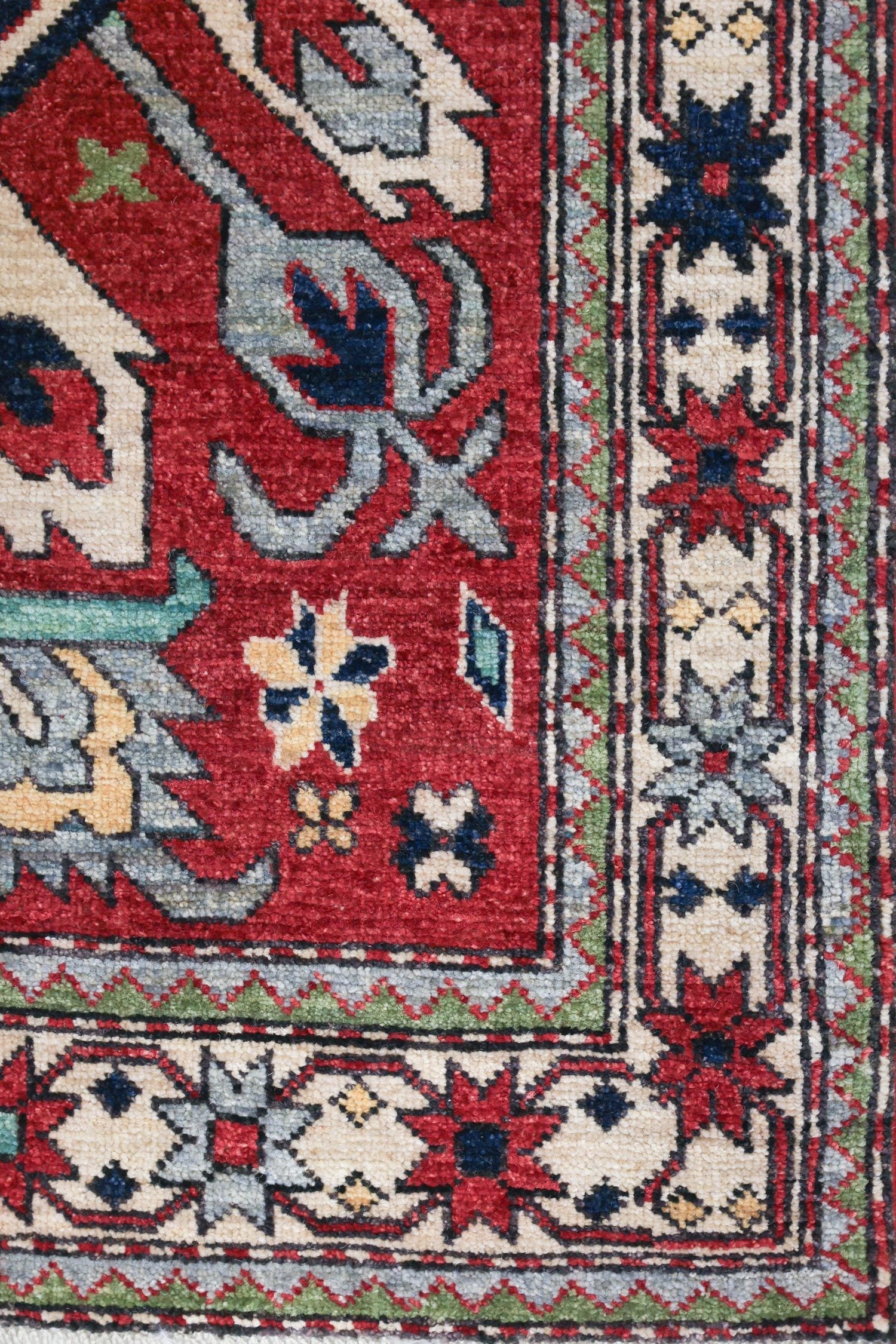 Kazak Handwoven Tribal Rug, J74727