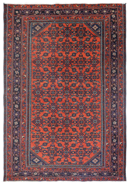 Vintage Engelis Handwoven Tribal Rug