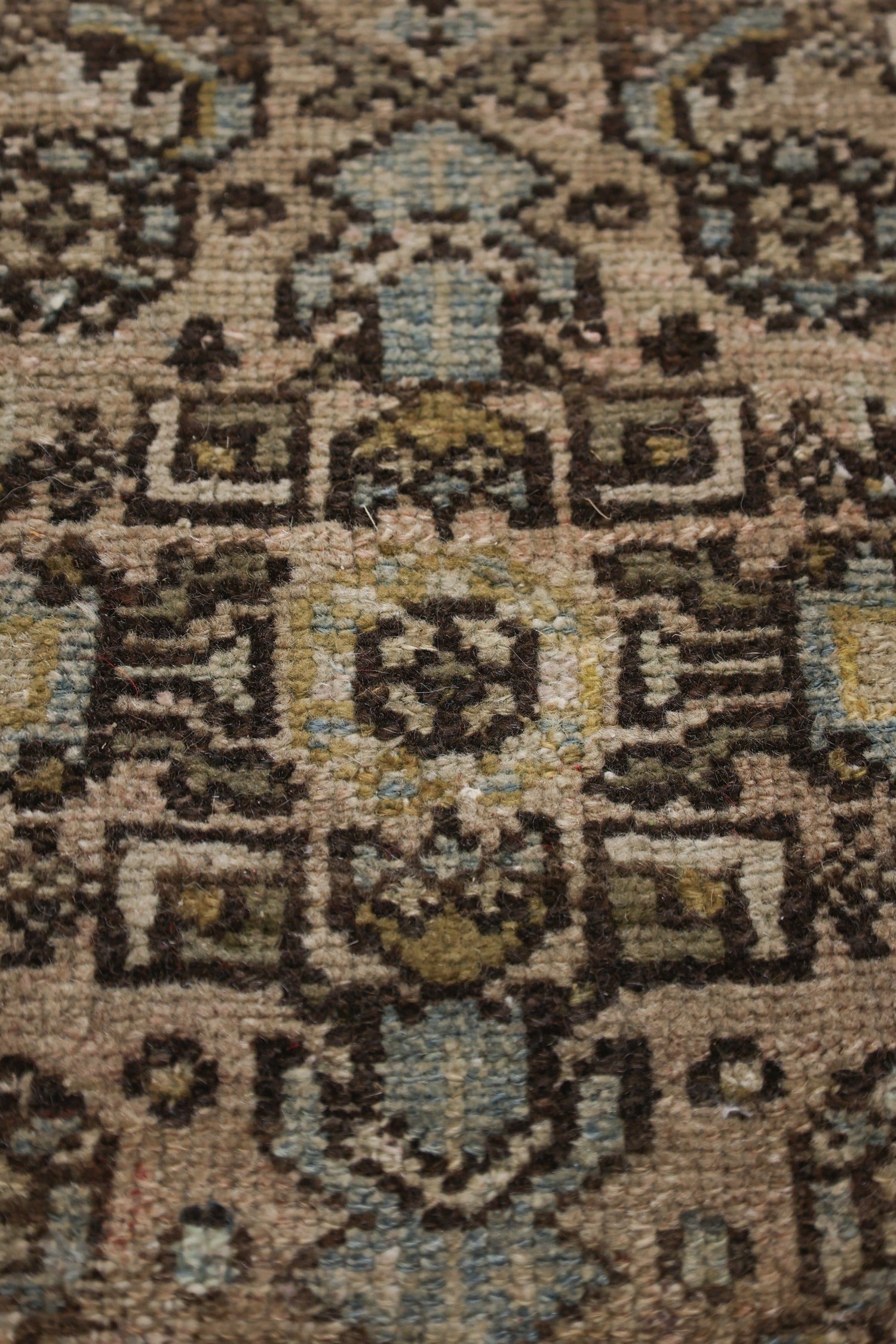 Vintage Engelis Handwoven Tribal Rug, J69969