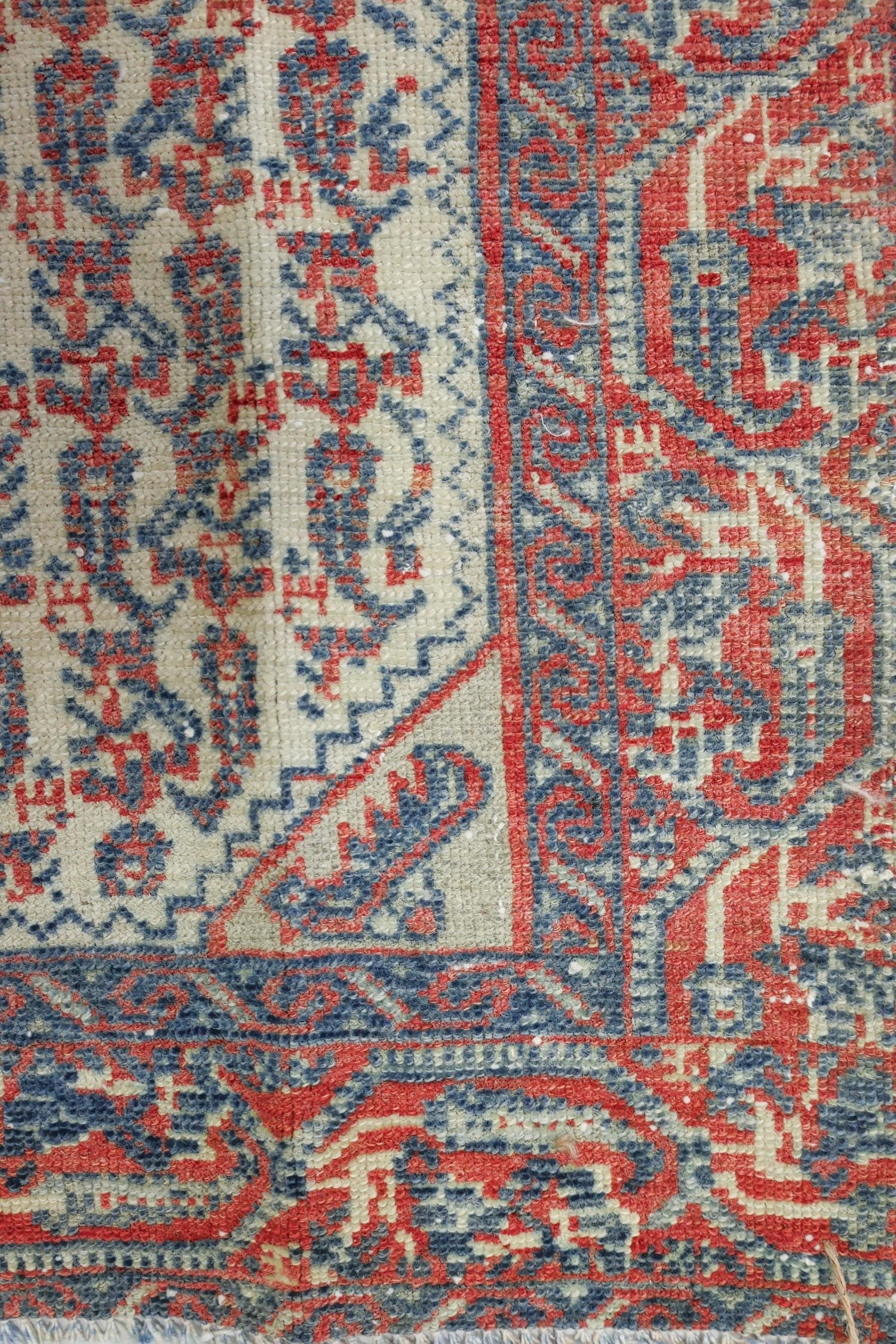 Vintage Engelis Handwoven Tribal Rug, J76722