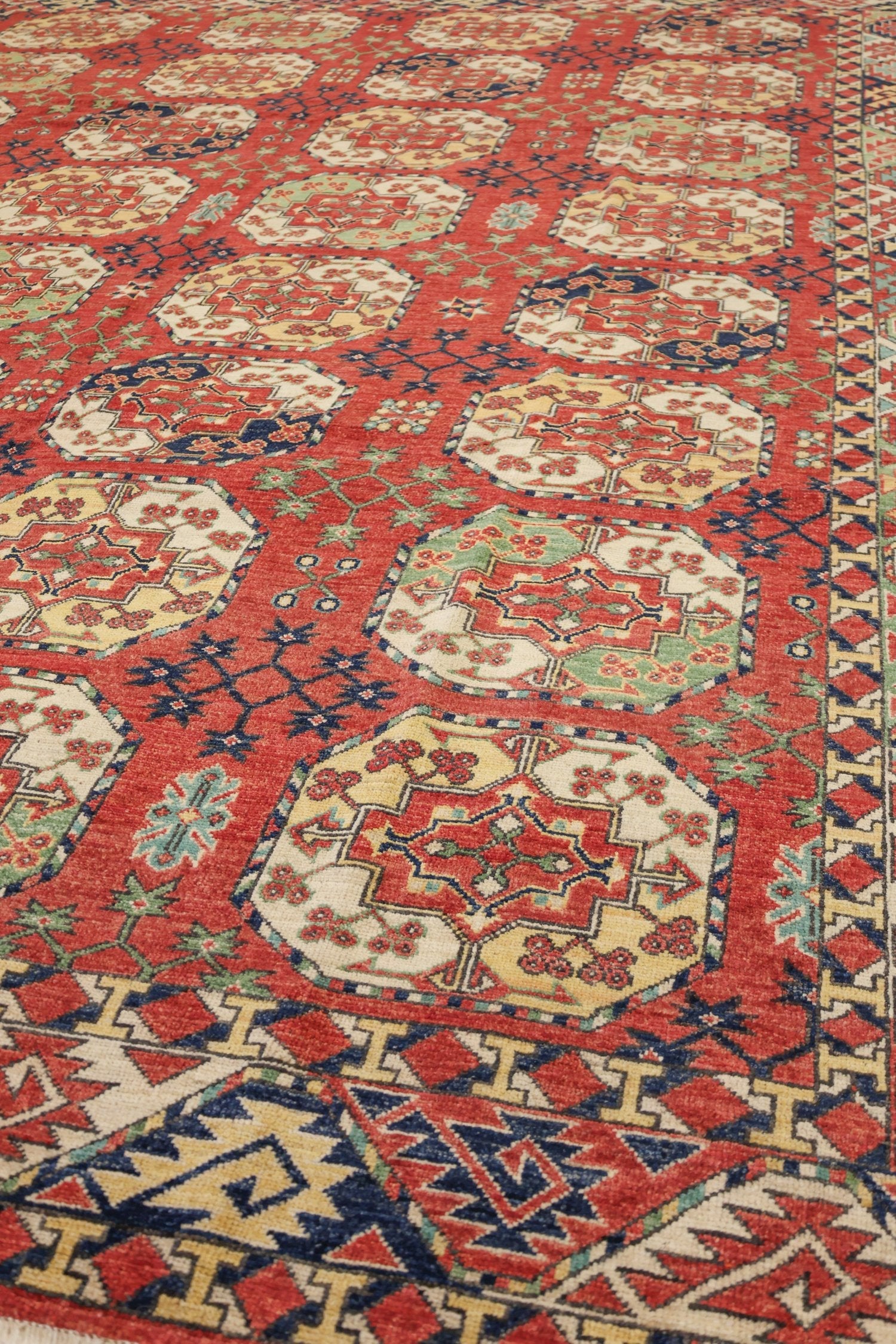 Ersari Handwoven Tribal Rug, J74913