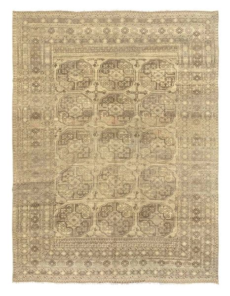 Vintage Ersari Handwoven Tribal Rug
