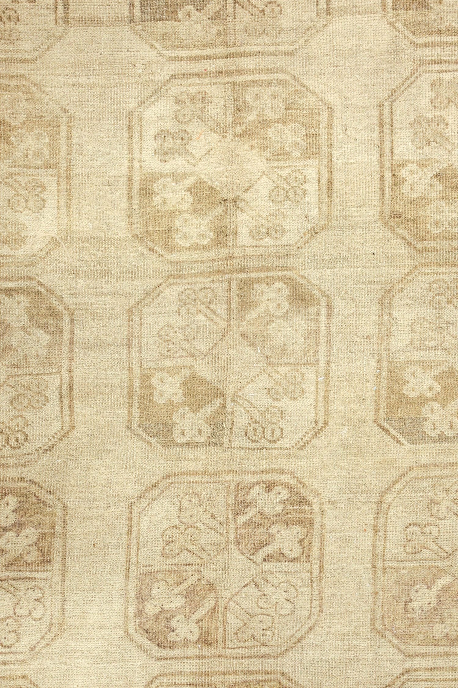 Vintage Ersari Handwoven Tribal Rug, J75819