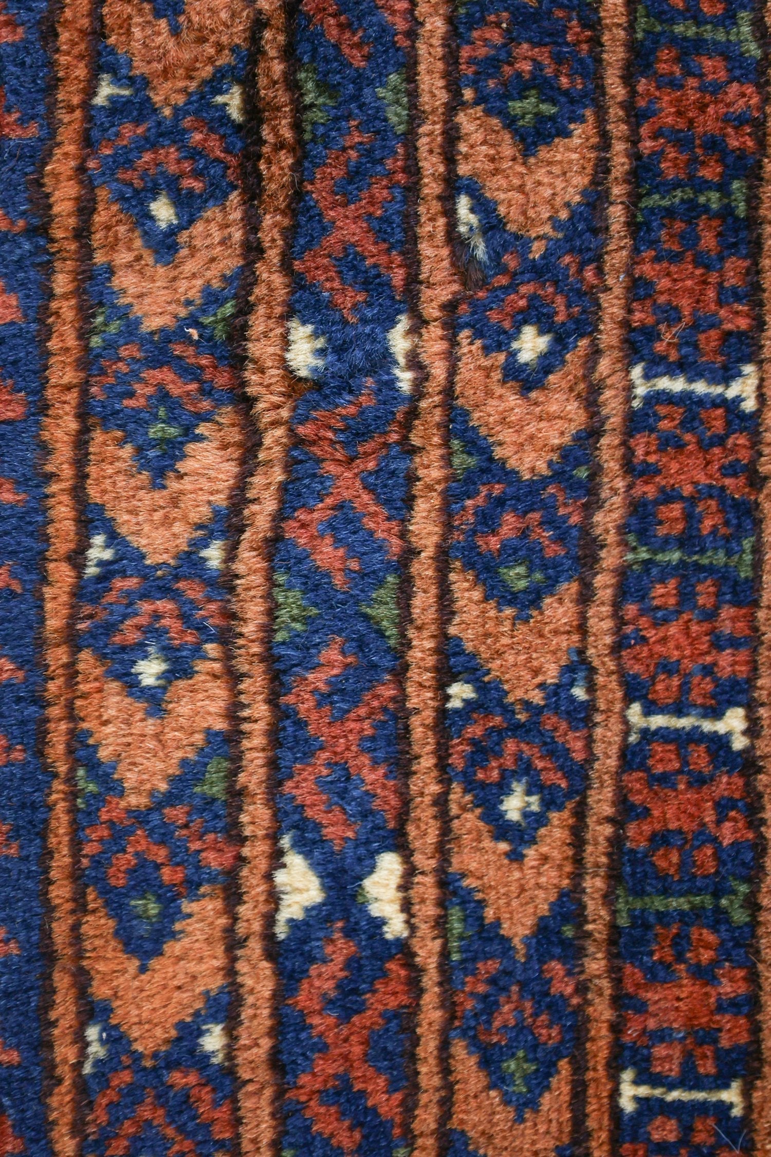 Ersari Fragment Handwoven Tribal Rug, J75412