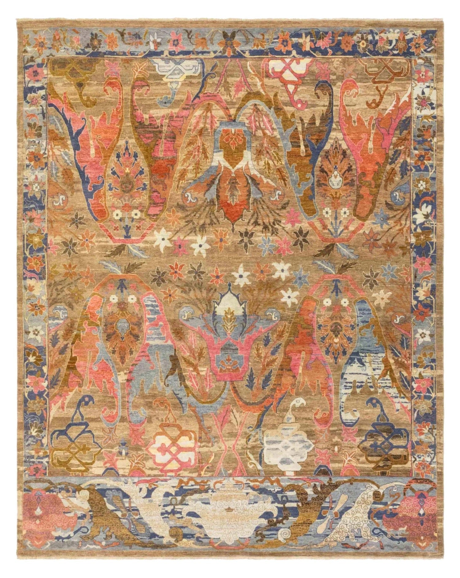 Garous Bijar Handwoven Tribal Rug