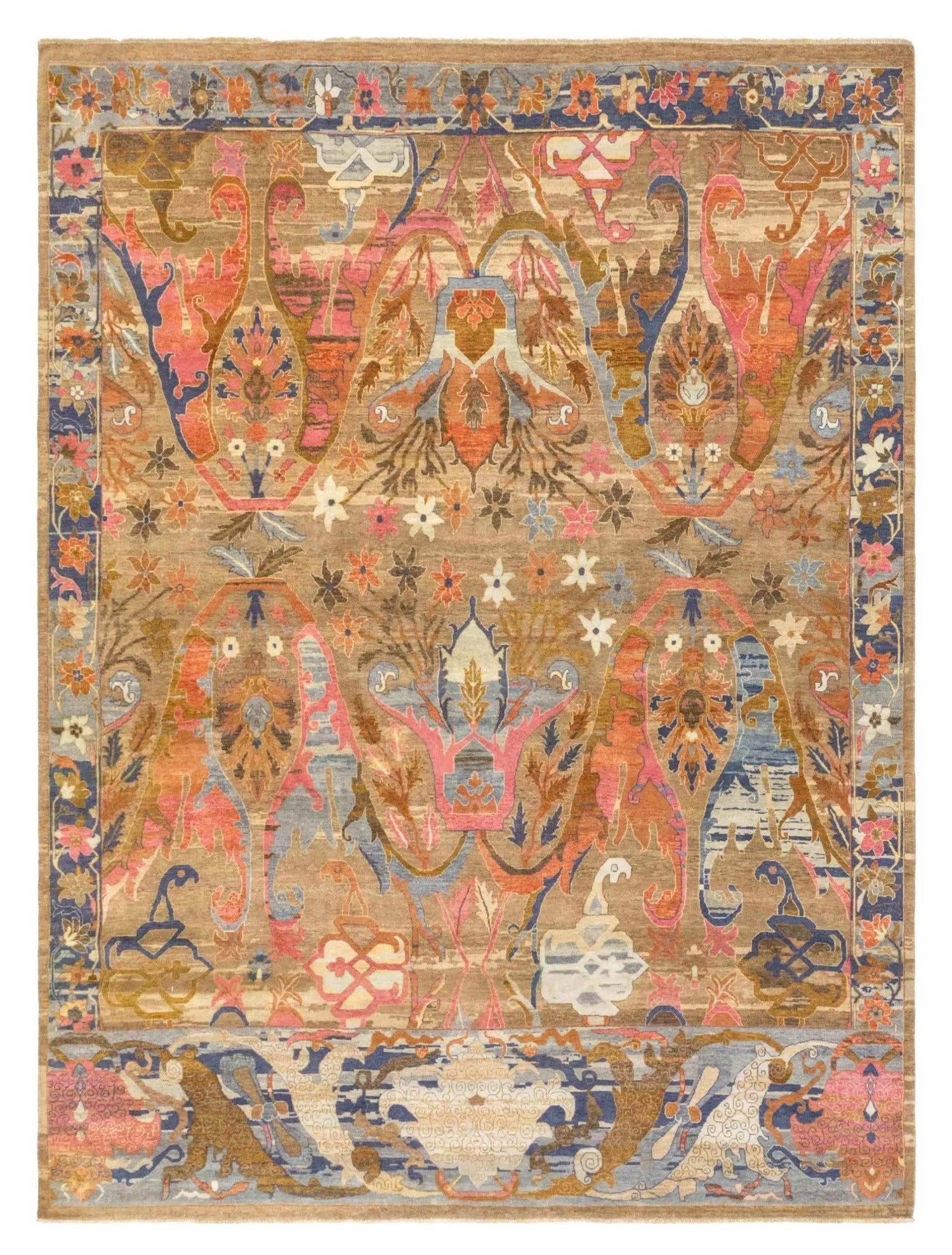 Garous Bijar Handwoven Tribal Rug