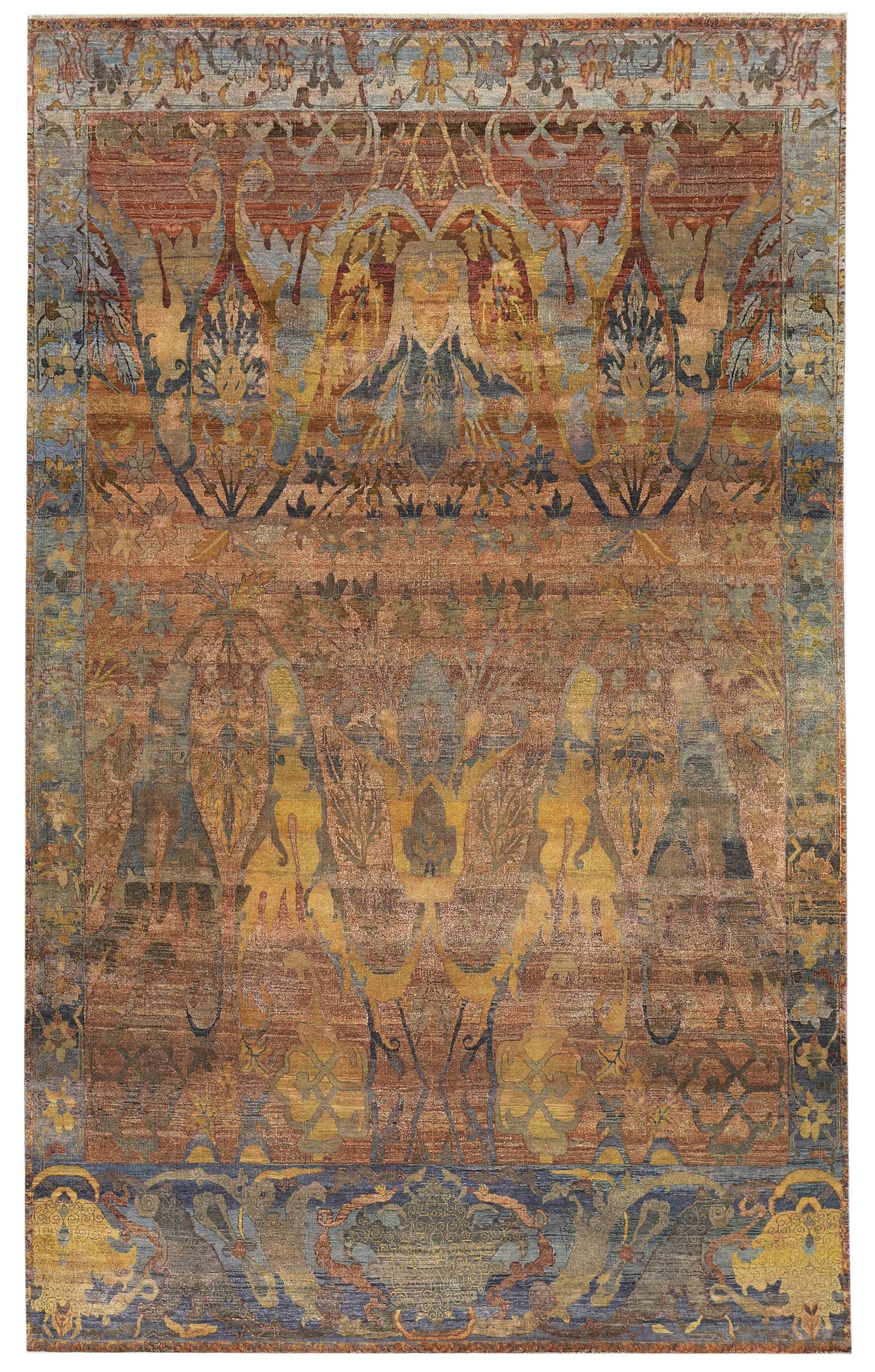 Garous Bijar Handwoven Tribal Rug