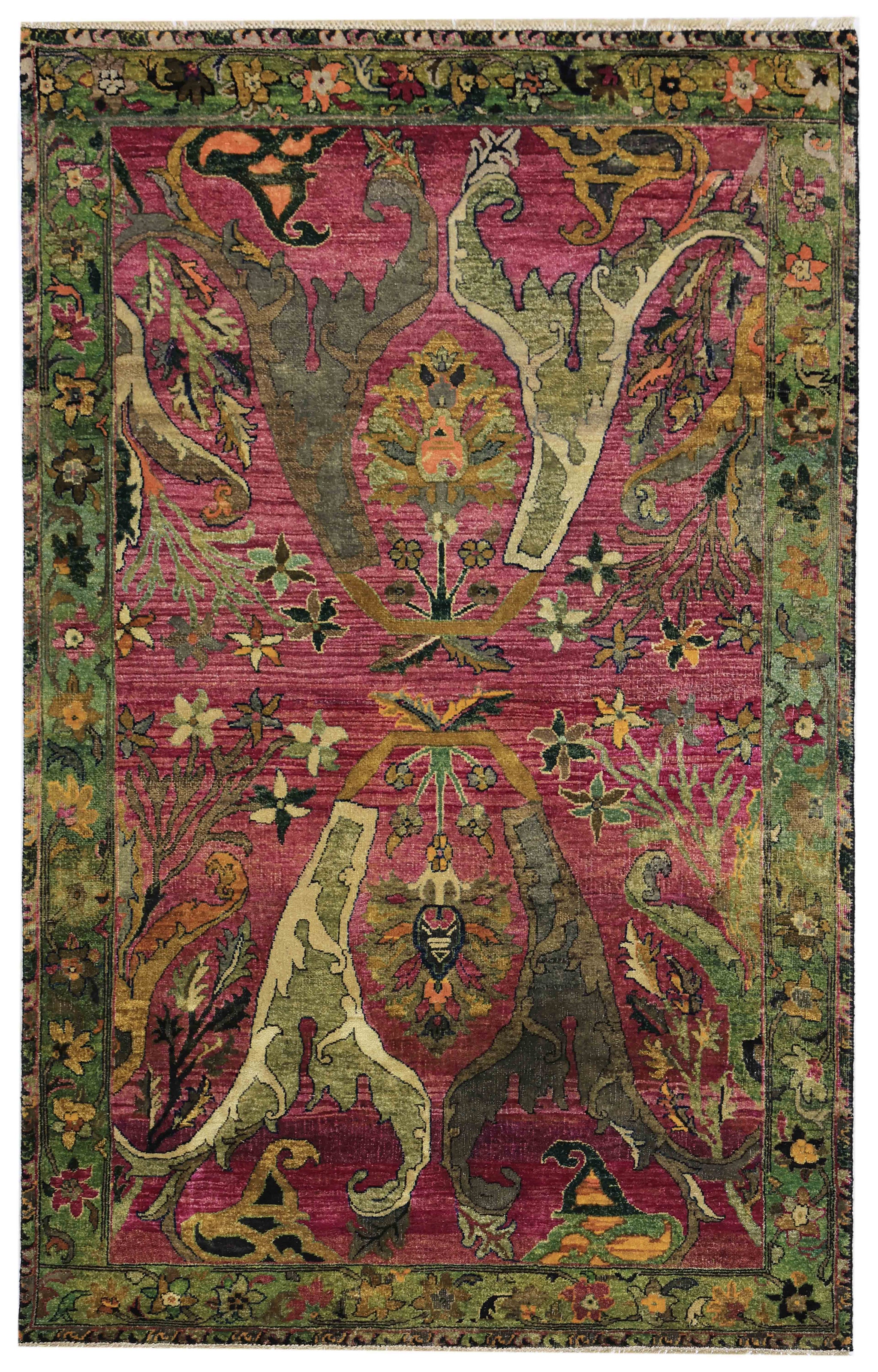 Garous Bijar Handwoven Tribal Rug