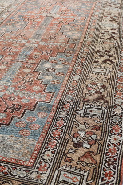 Vintage Hamadan Handwoven Tribal Rug, J72714