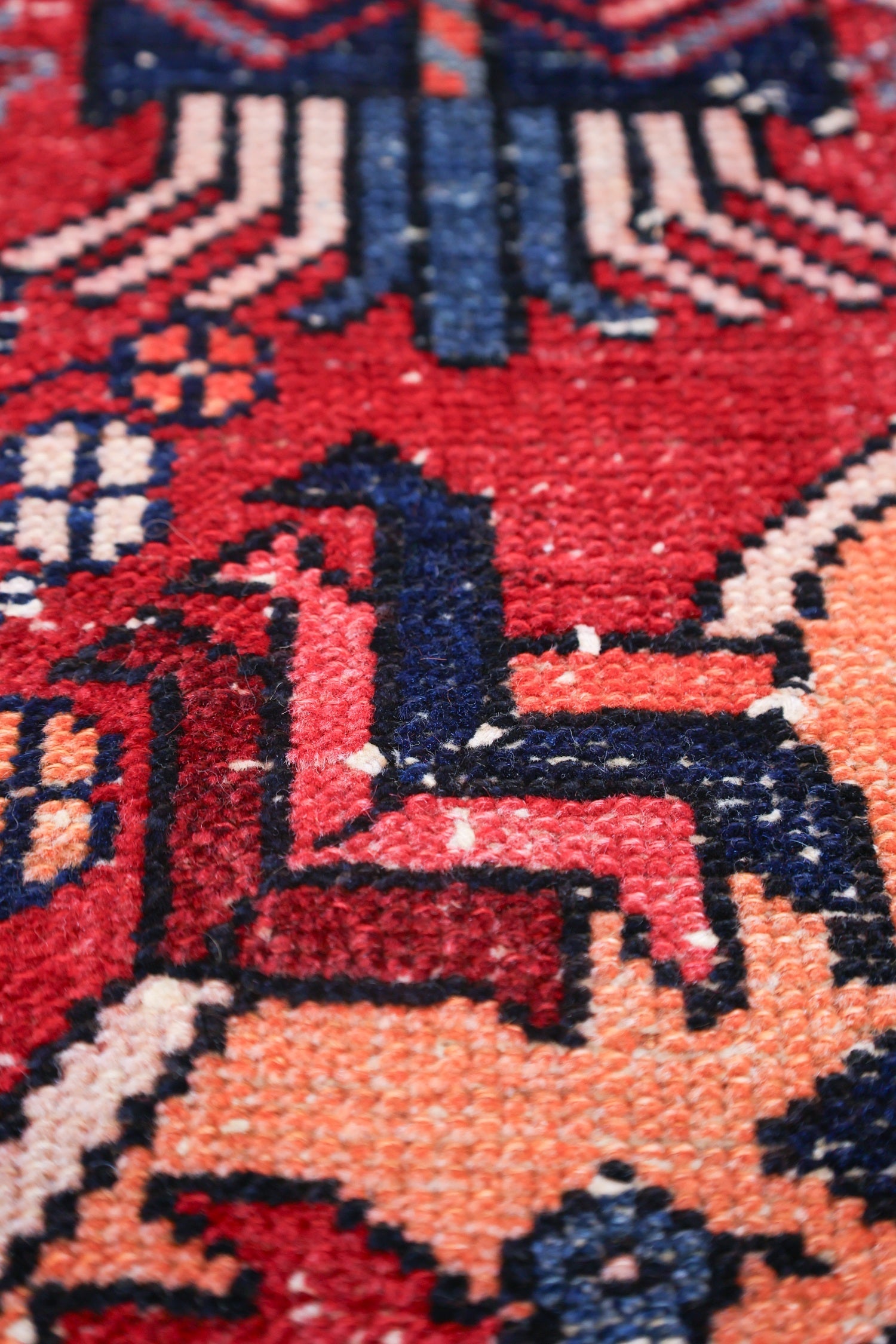 Vintage Hamadan Handwoven Tribal Rug, J69160