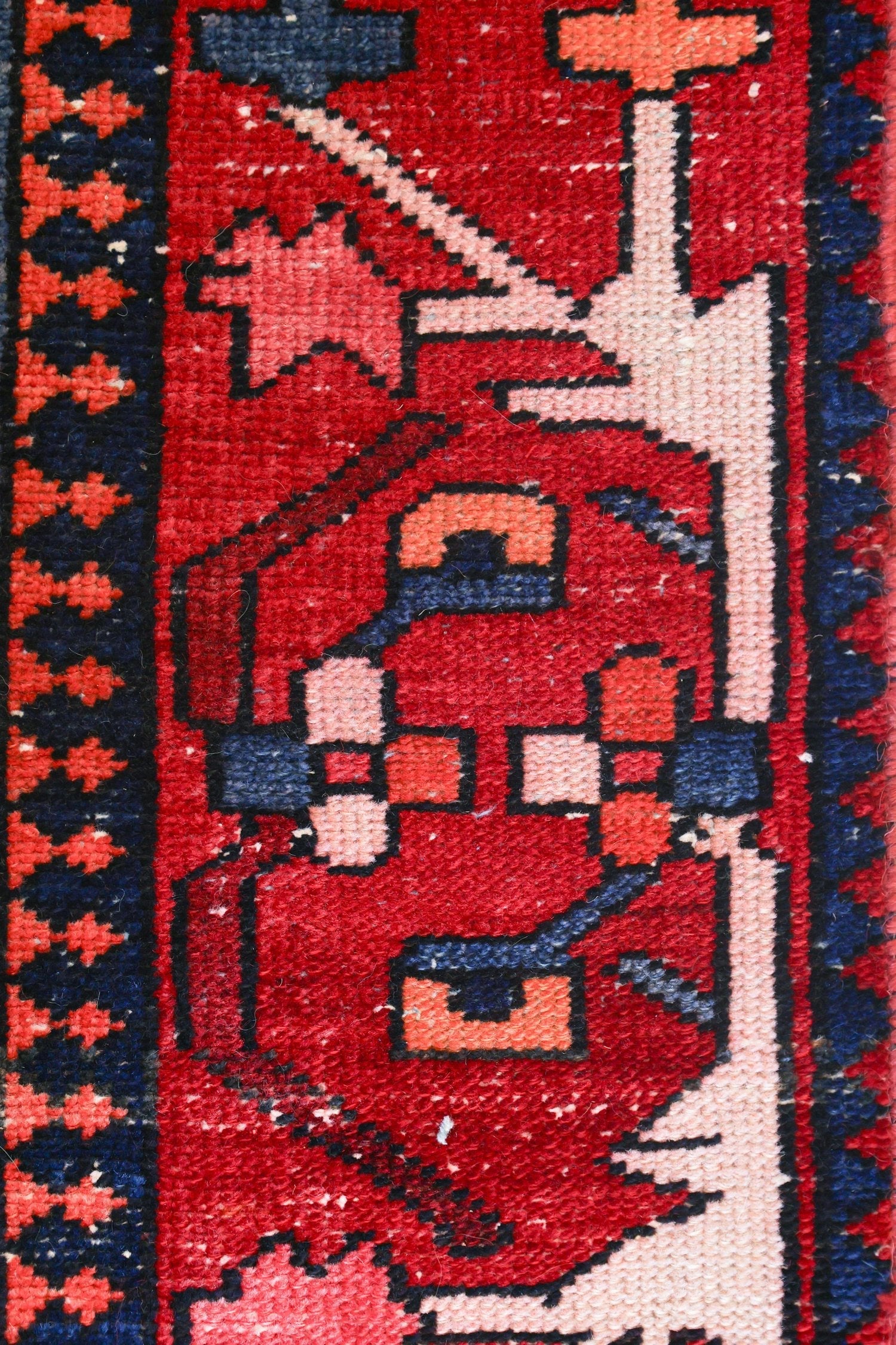 Vintage Hamadan Handwoven Tribal Rug, J69160