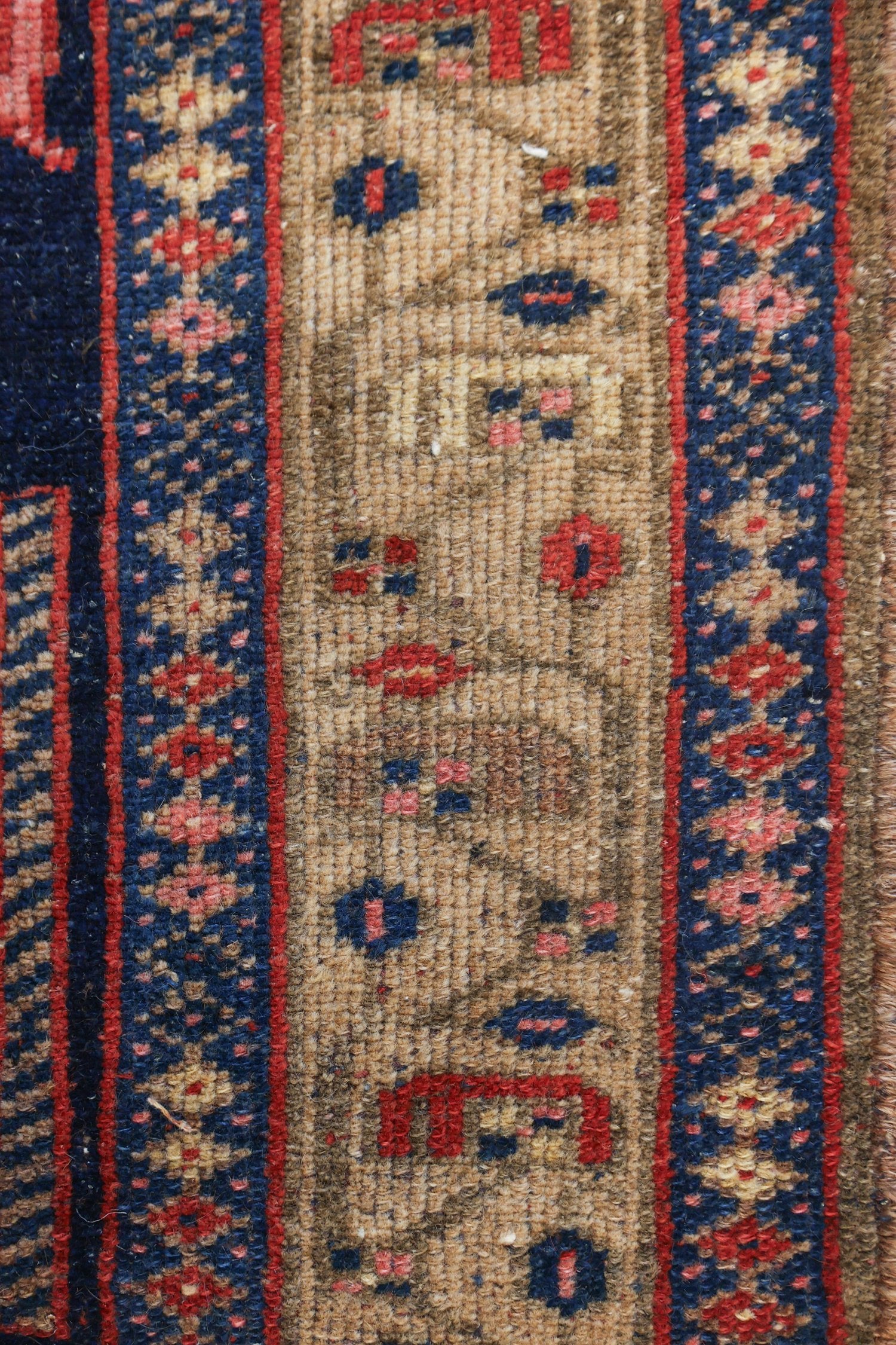 Vintage Hamadan Handwoven Tribal Rug, J69165