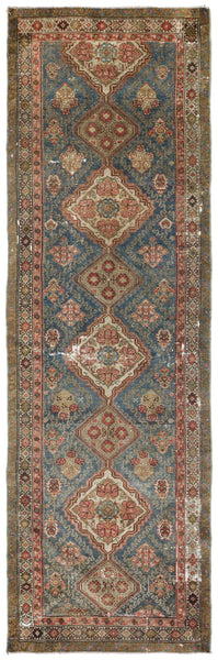 Vintage Hamadan Handwoven Tribal Rug