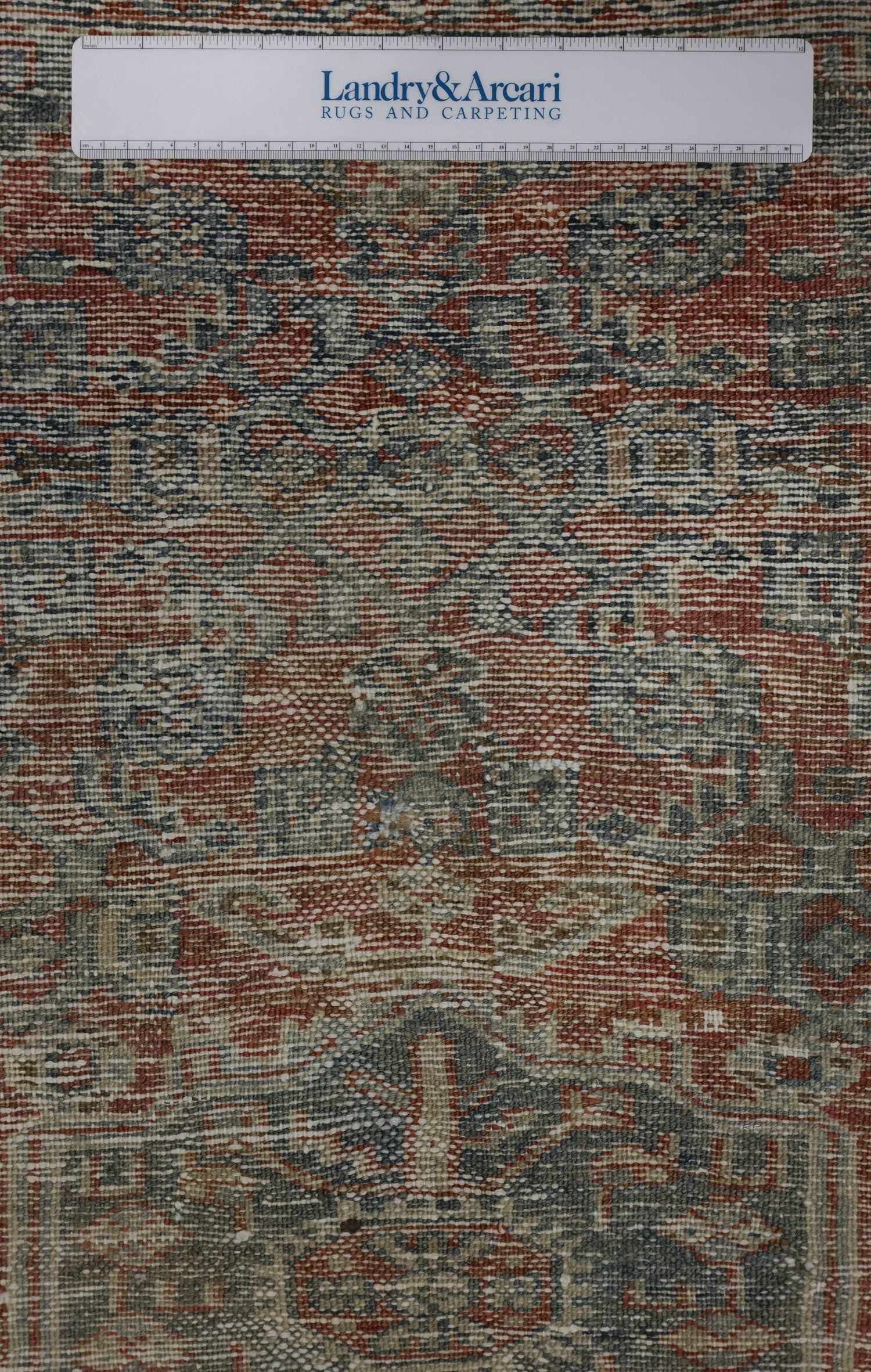 Vintage Hamadan Handwoven Tribal Rug, J69552