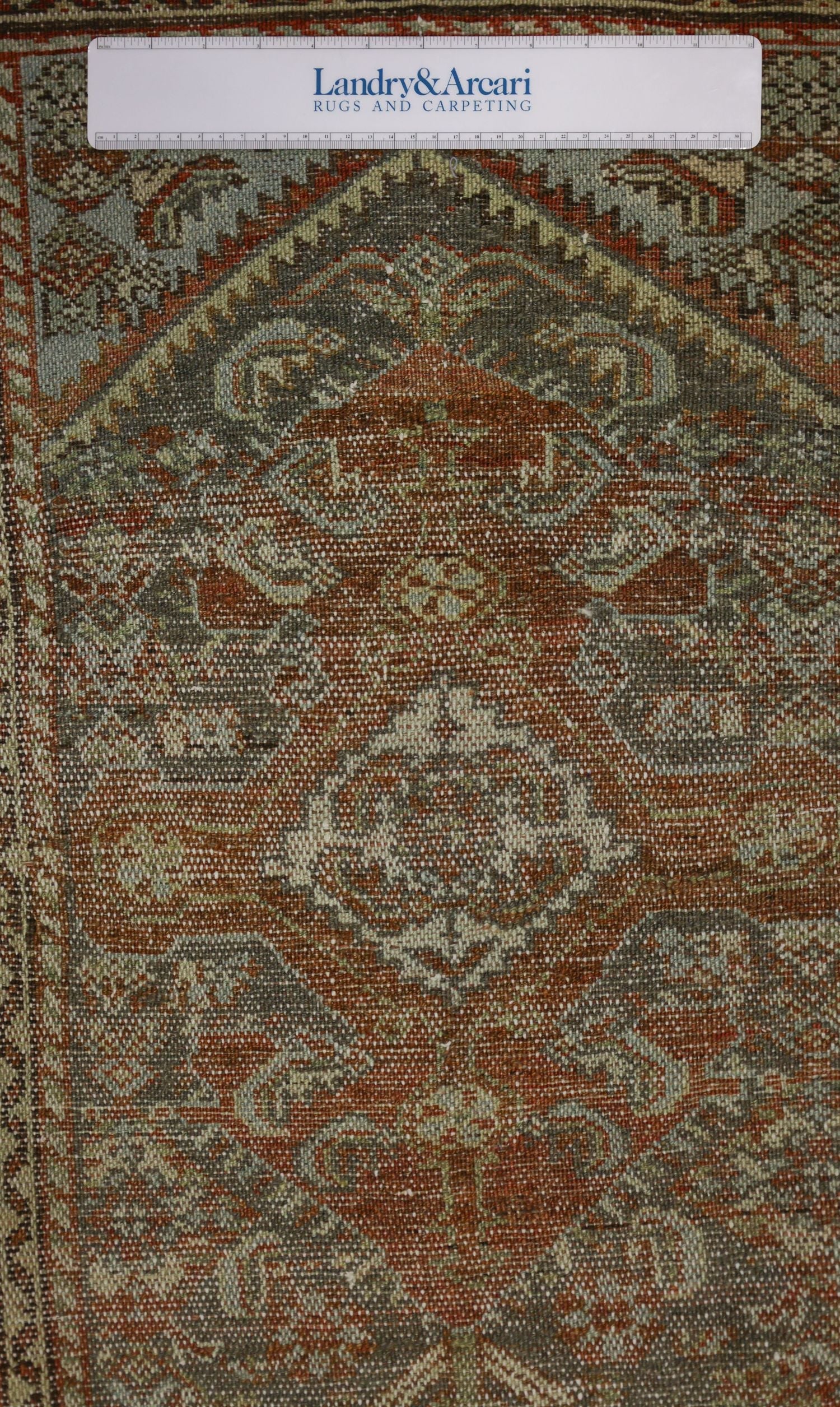 Slate Hamadan Handwoven Tribal Rug, J69662