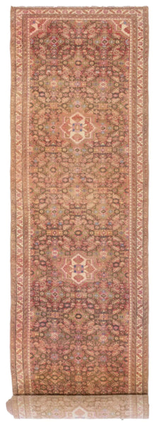 Vintage Hamadan Handwoven Tribal Rug