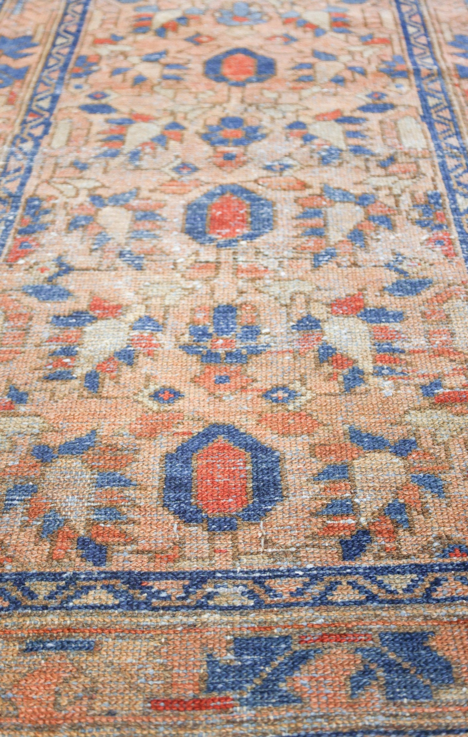 Vintage Hamadan Handwoven Tribal Rug, J73096